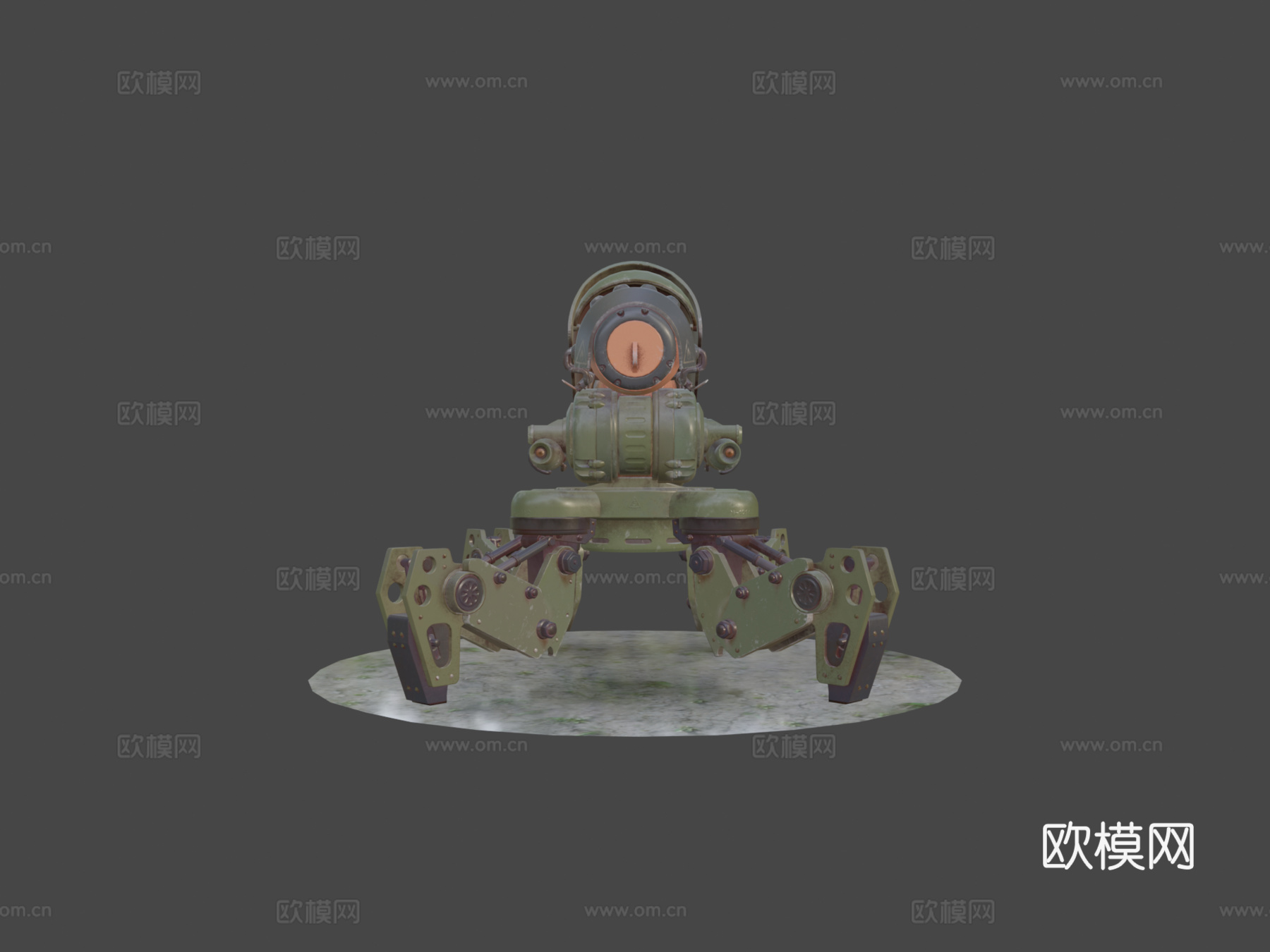 火焰喷射器无人机3d模型下载（渲染图6）