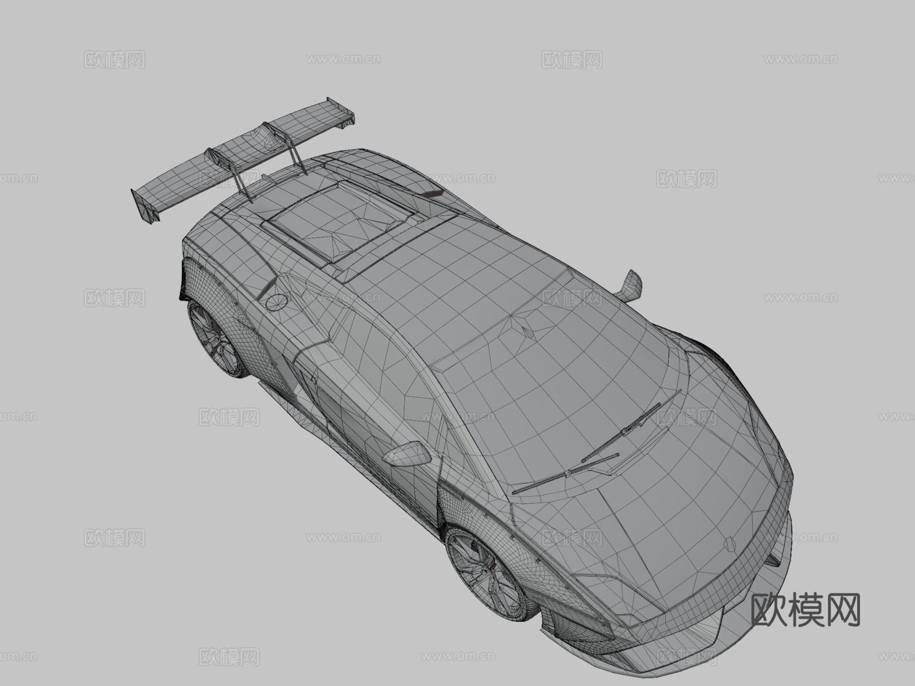 兰博基尼 Gallardo lp5603d模型下载（渲染图3）