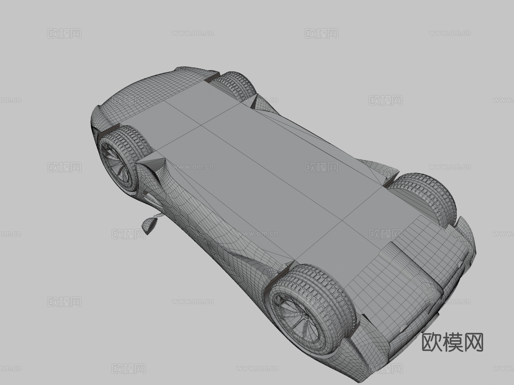 帕加尼乌托邦3d模型下载（渲染图3）