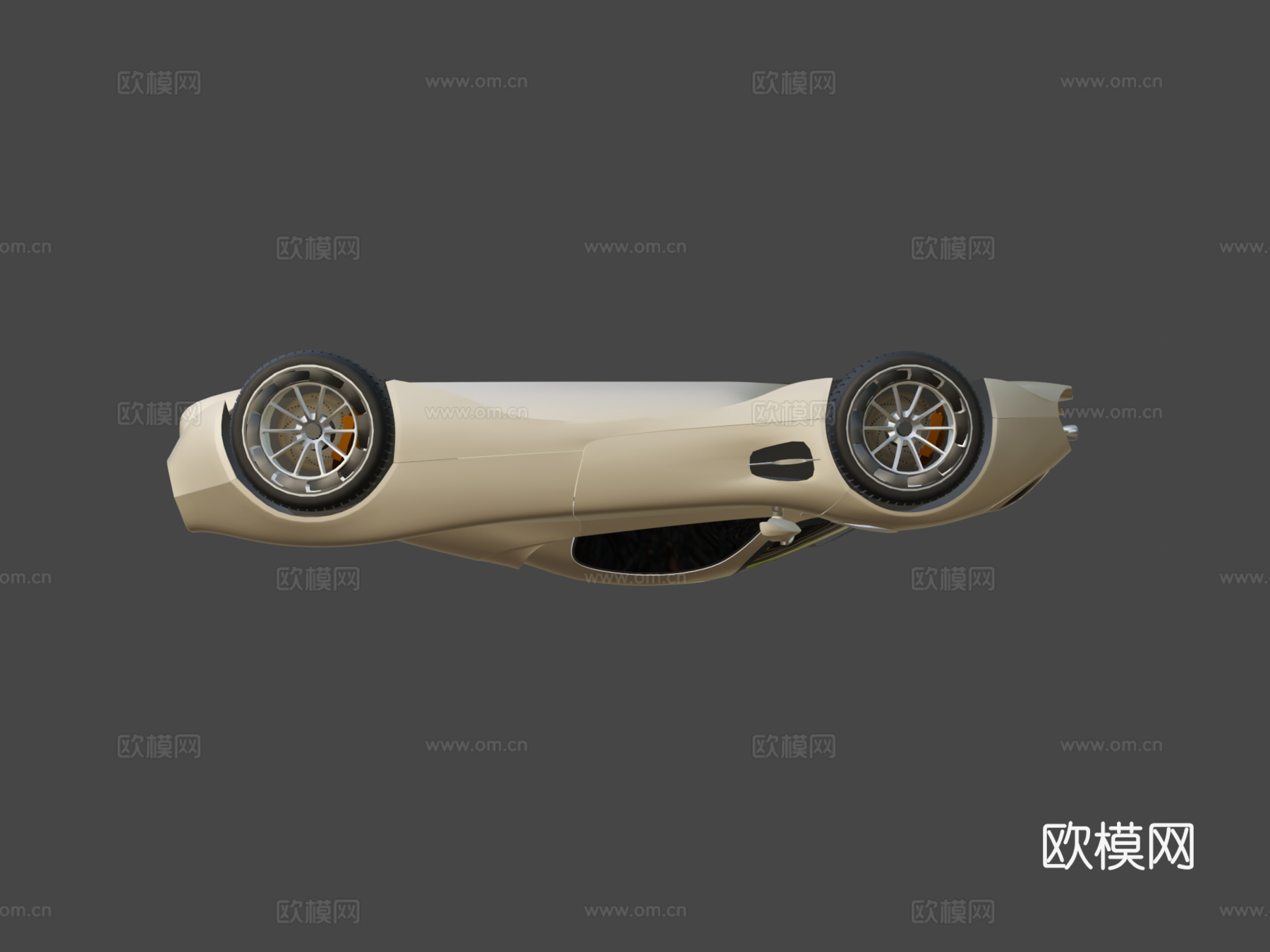 帕加尼乌托邦3d模型下载（渲染图6）