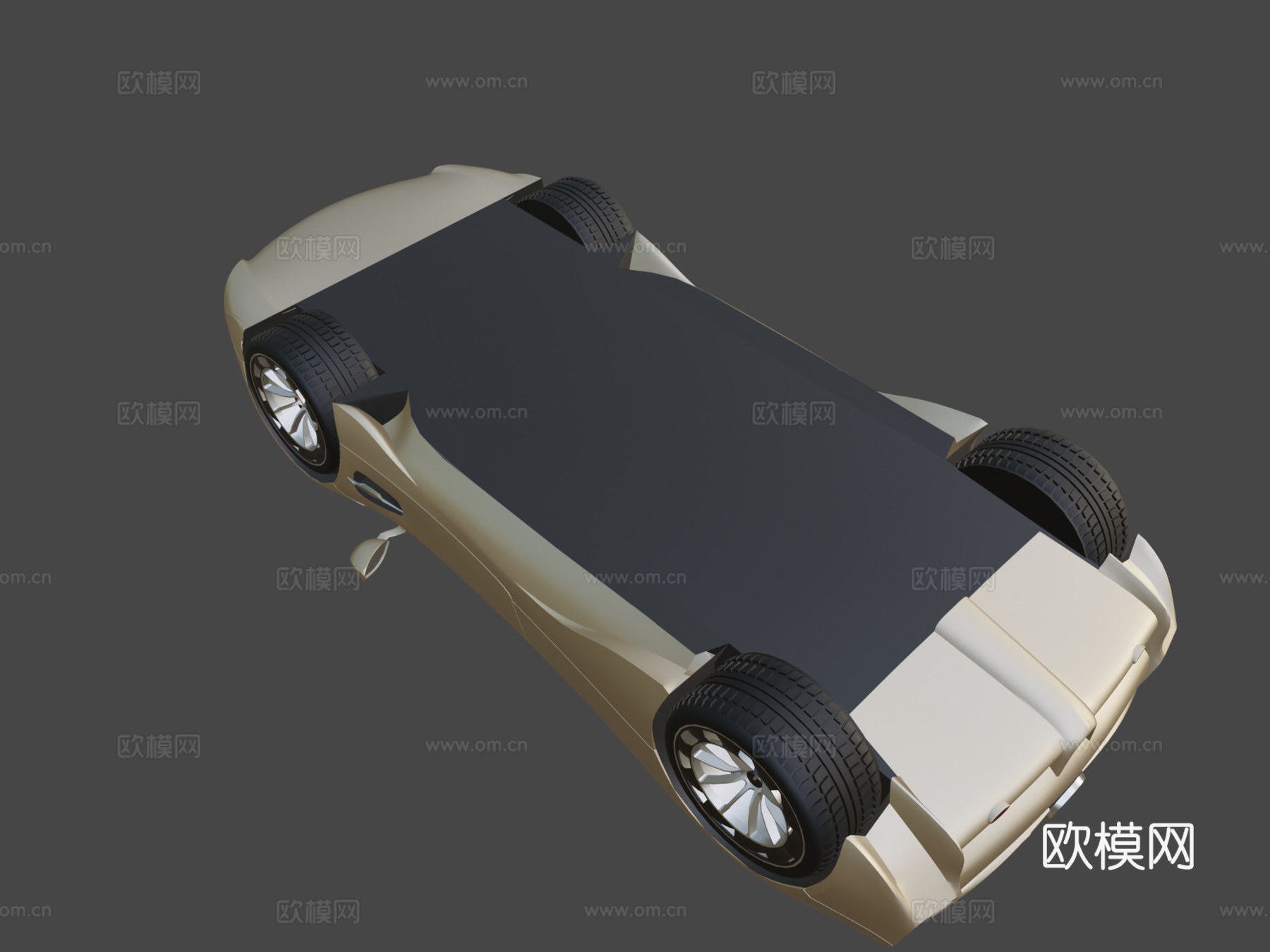 帕加尼乌托邦3d模型下载（渲染图8）