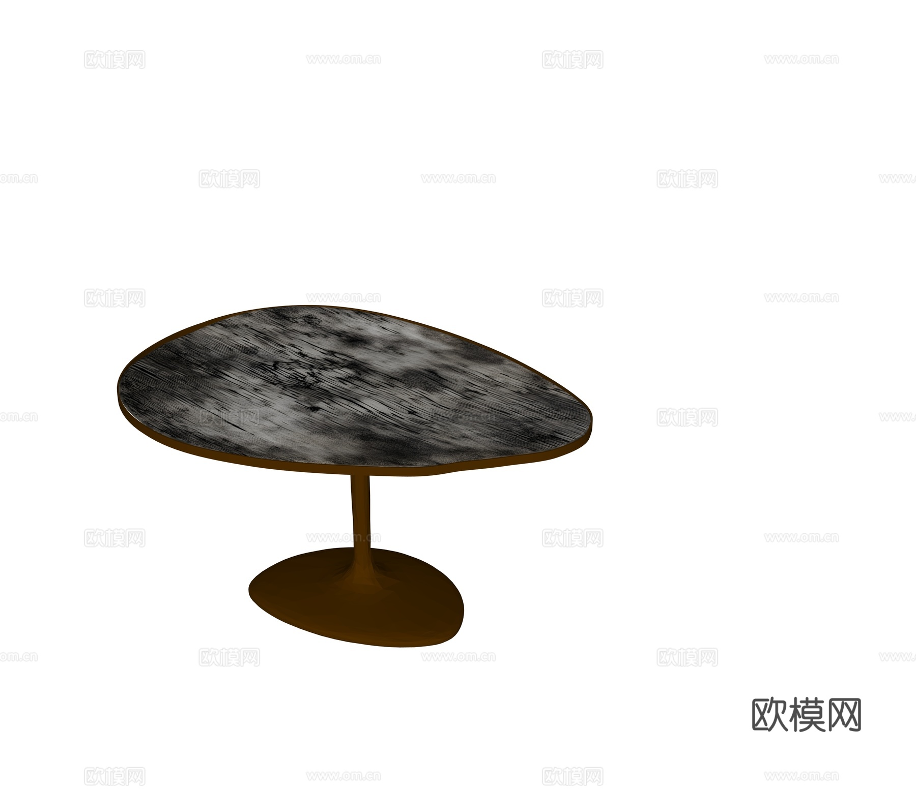 现代轻奢边几角几su模型