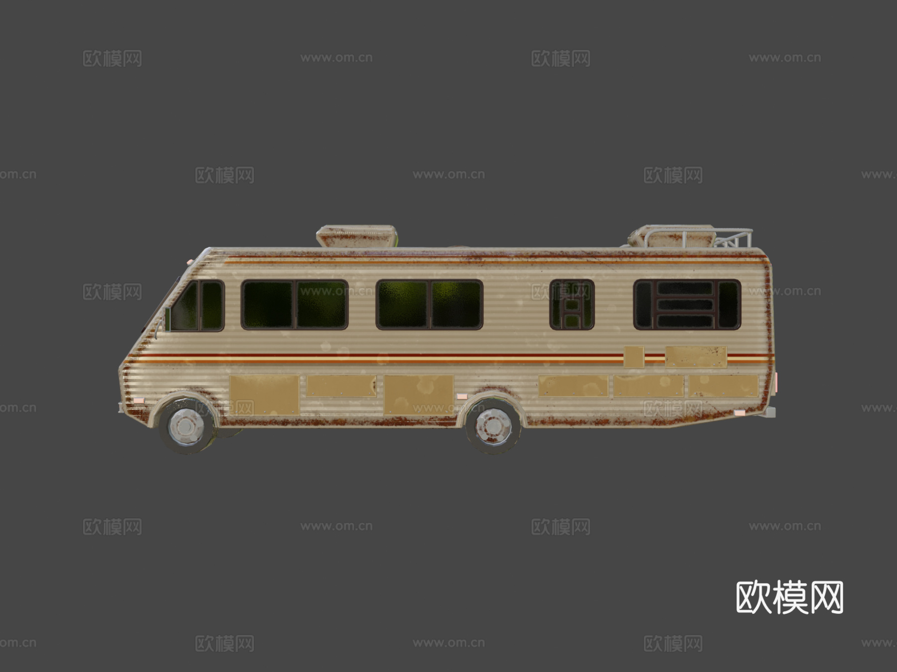 绝命毒师房车3d模型下载（渲染图6）