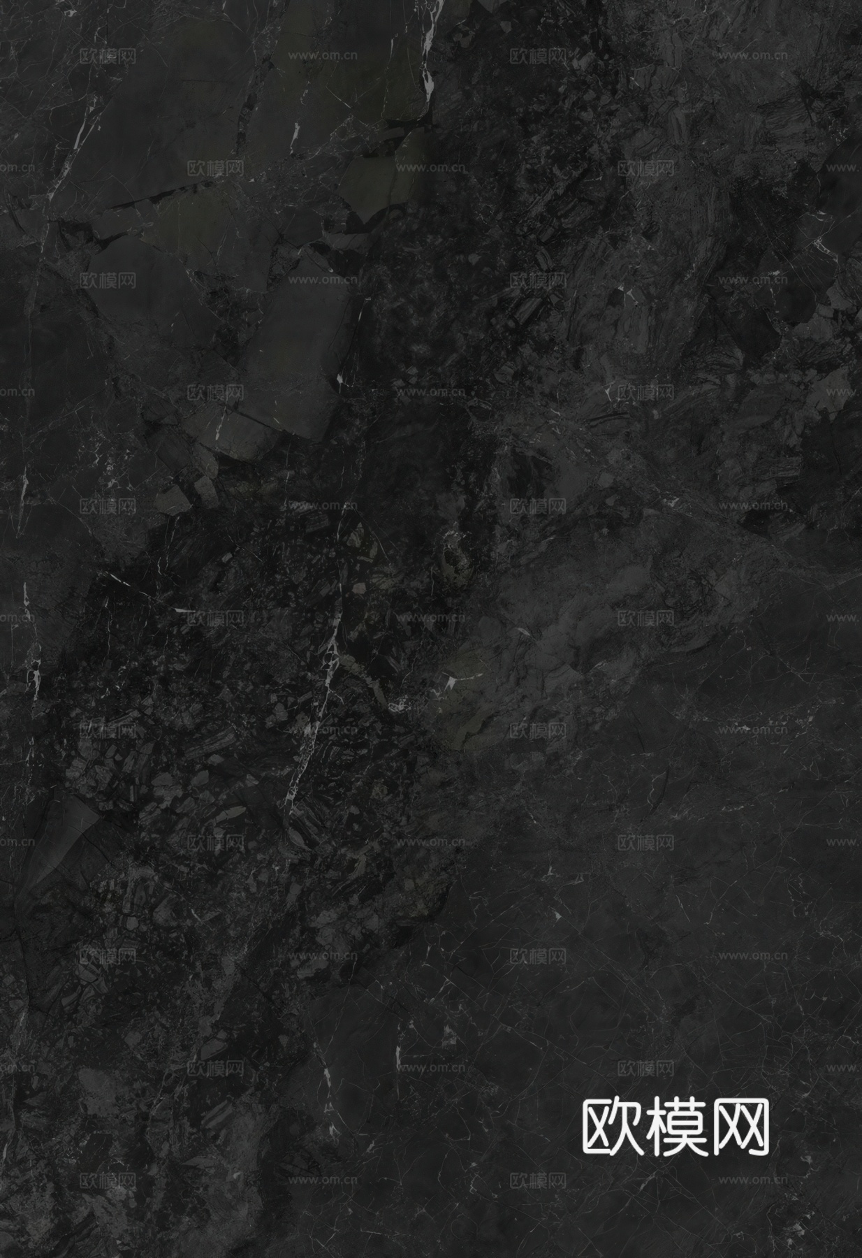 现代简约黑色大理石 奢石