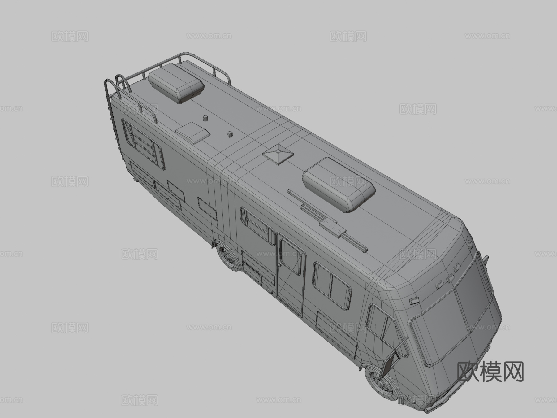 绝命毒师房车3d模型下载（渲染图3）