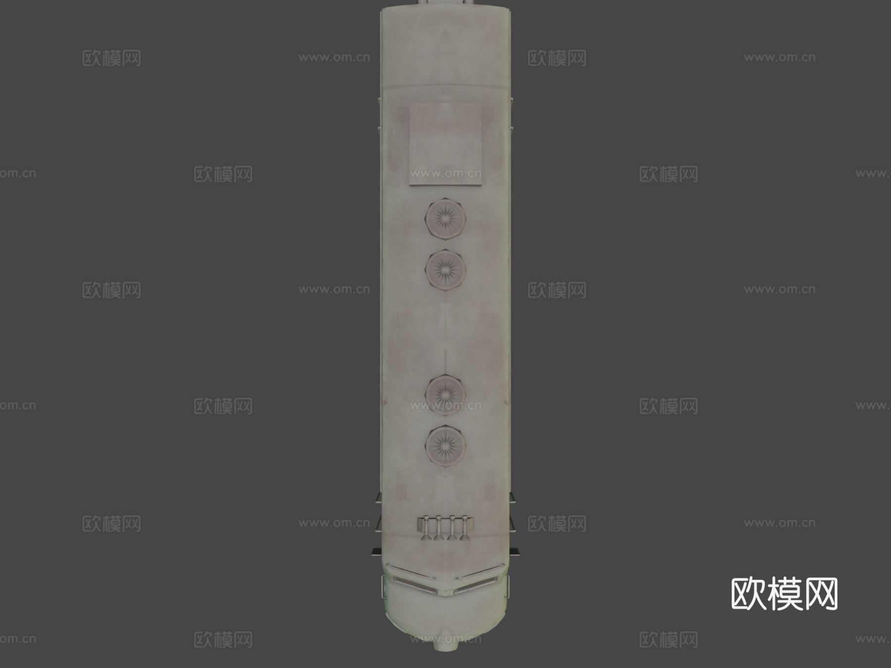 F4NV火车引擎3d模型下载（渲染图6）