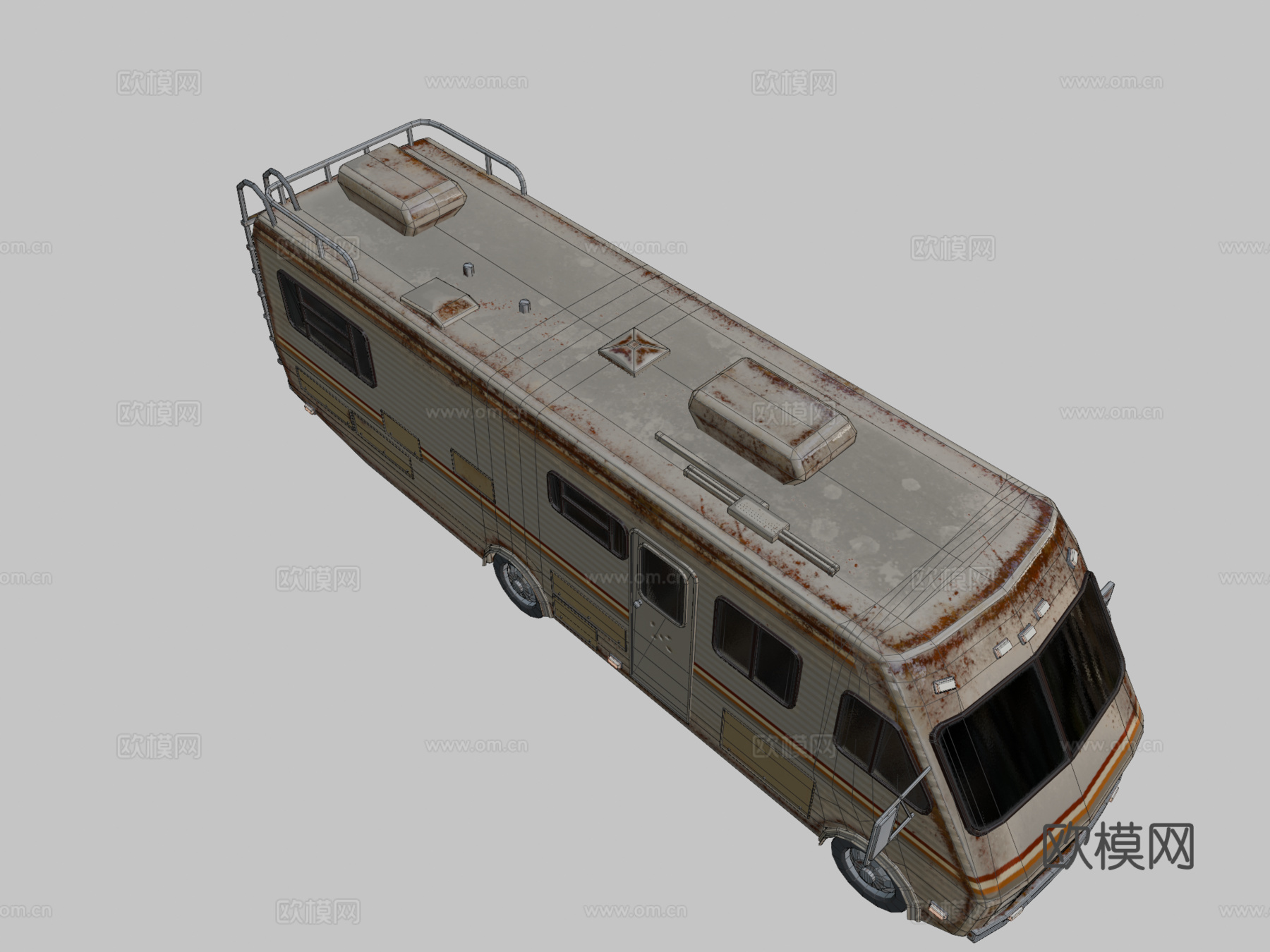 绝命毒师房车3d模型下载（渲染图2）