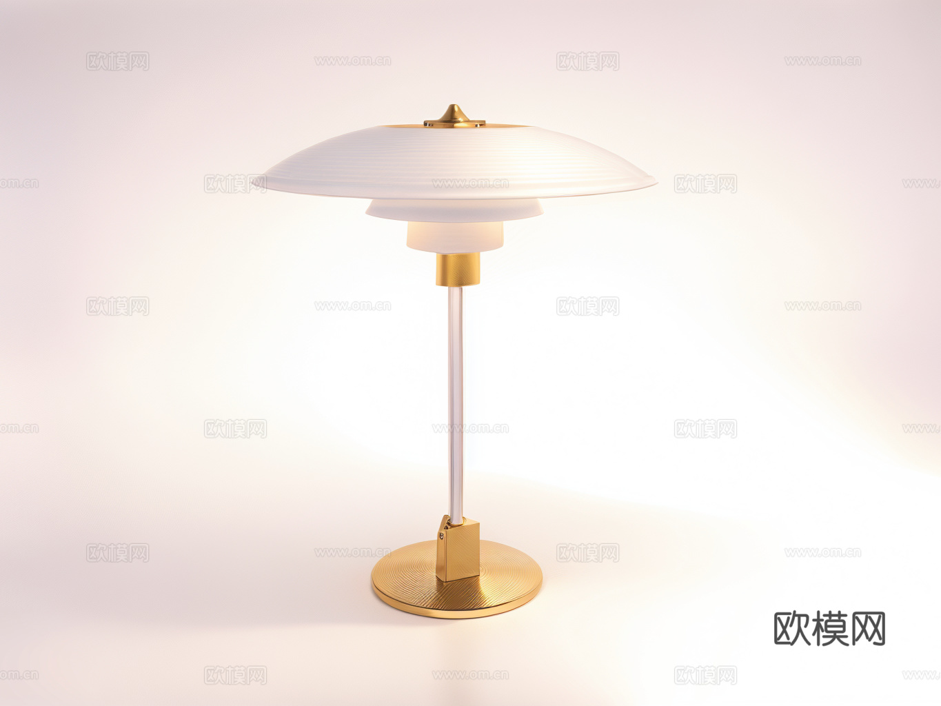 台灯su模型