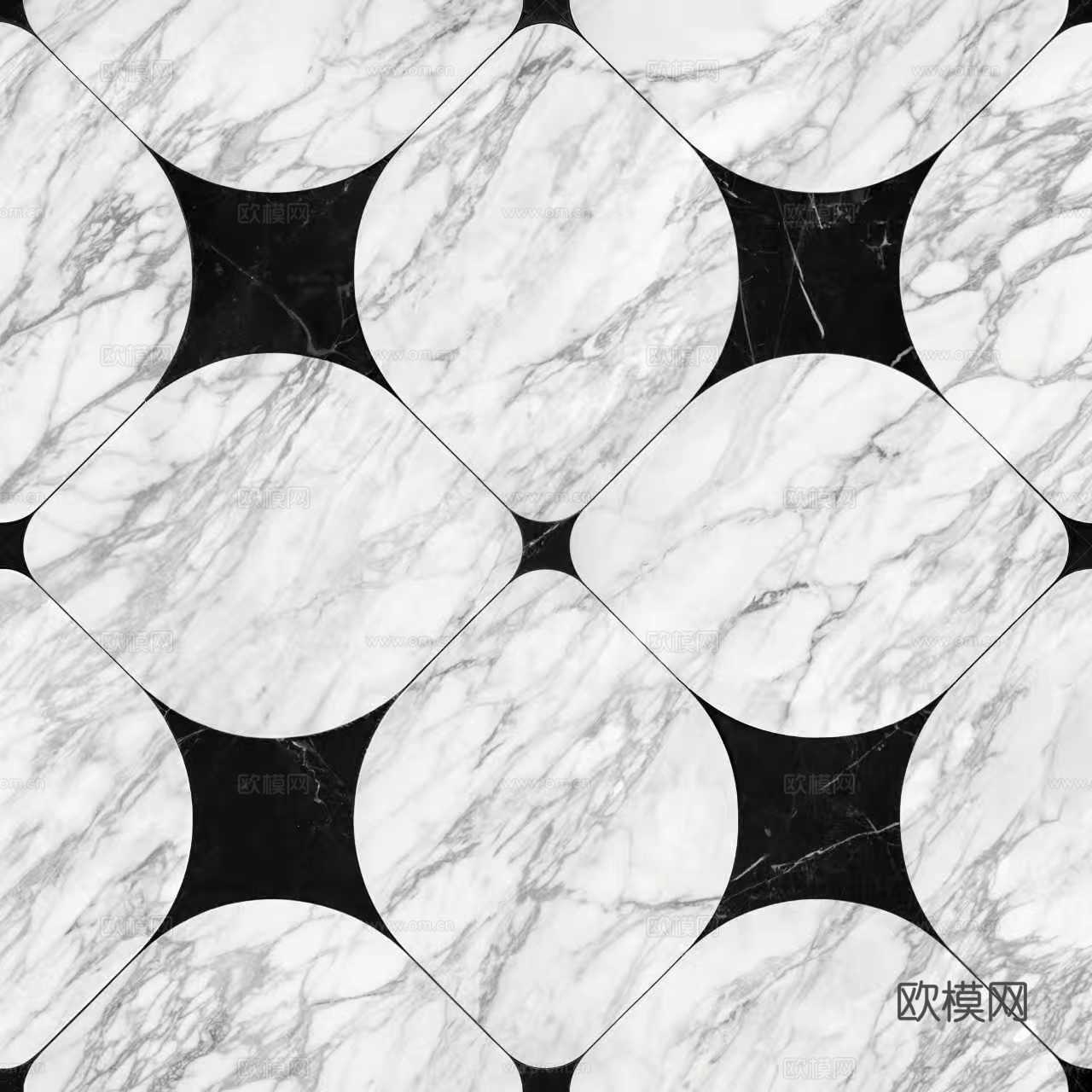 现代简约意式拼花大理石 奢石