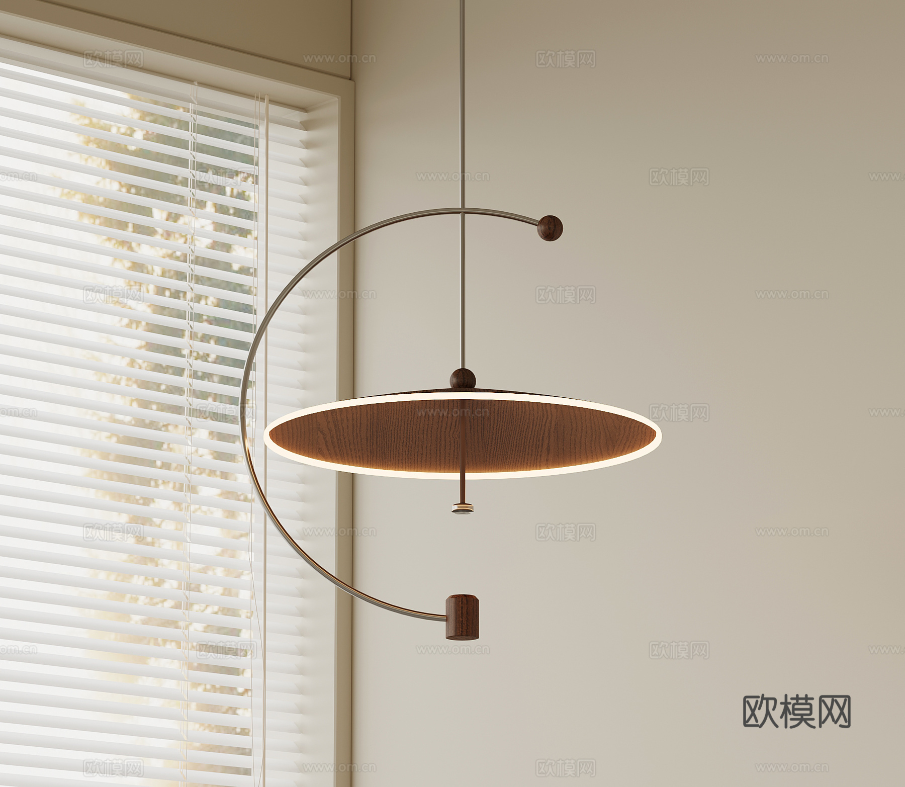 中古风吊灯 餐厅吊灯su模型