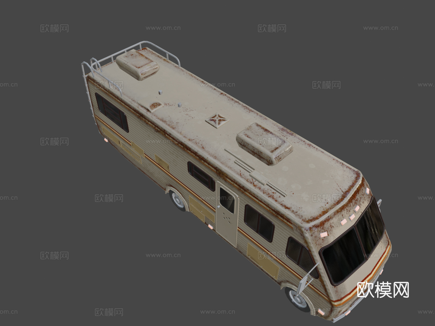 绝命毒师房车3d模型下载（渲染图8）