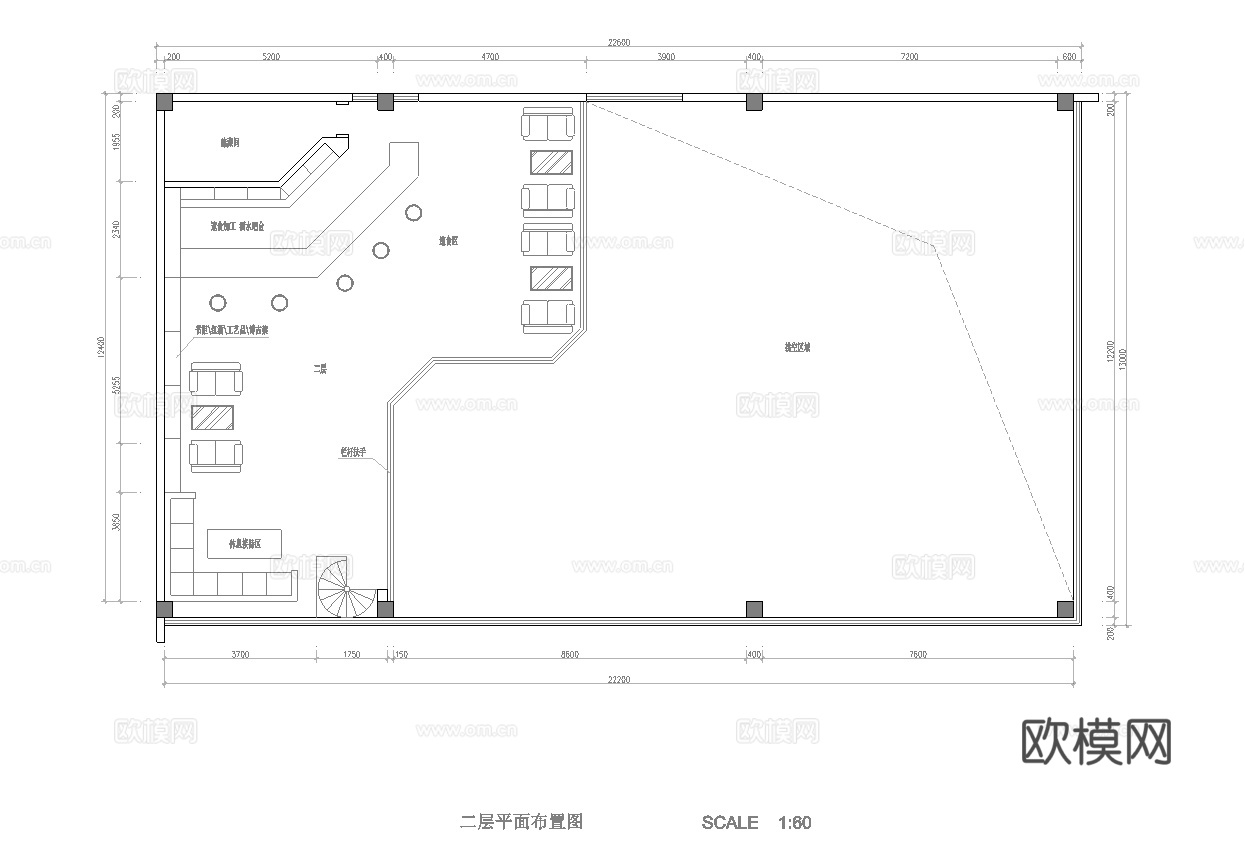 便利店 超市 最新全套施工图设计cad施工图
