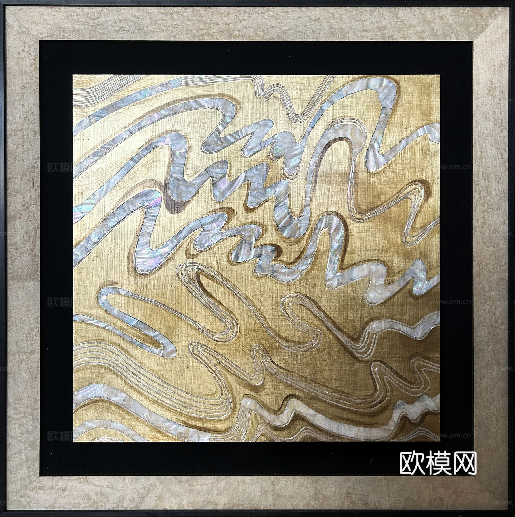 现代意式轻奢挂画