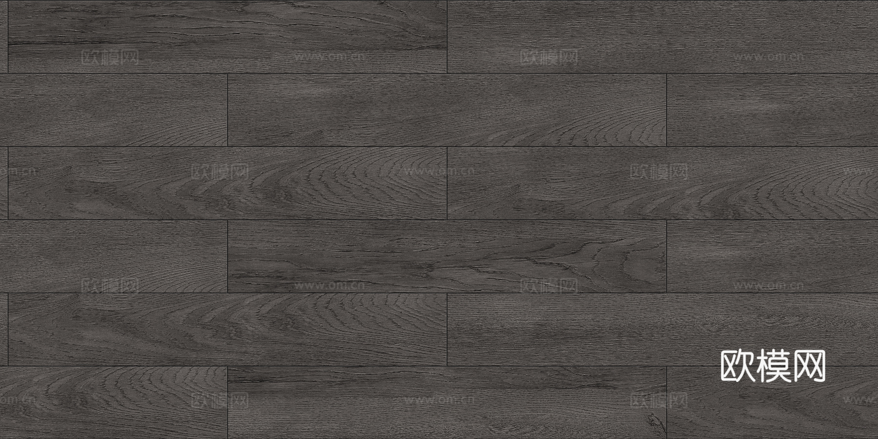 现代简约深色木地板