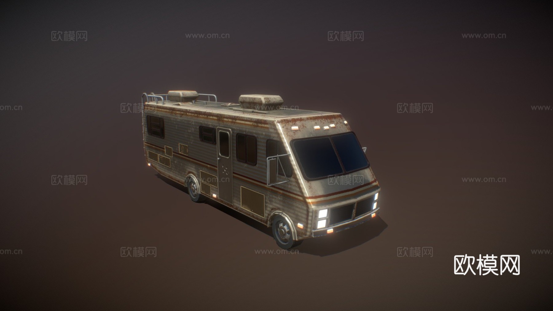 绝命毒师房车3d模型下载（渲染图1）