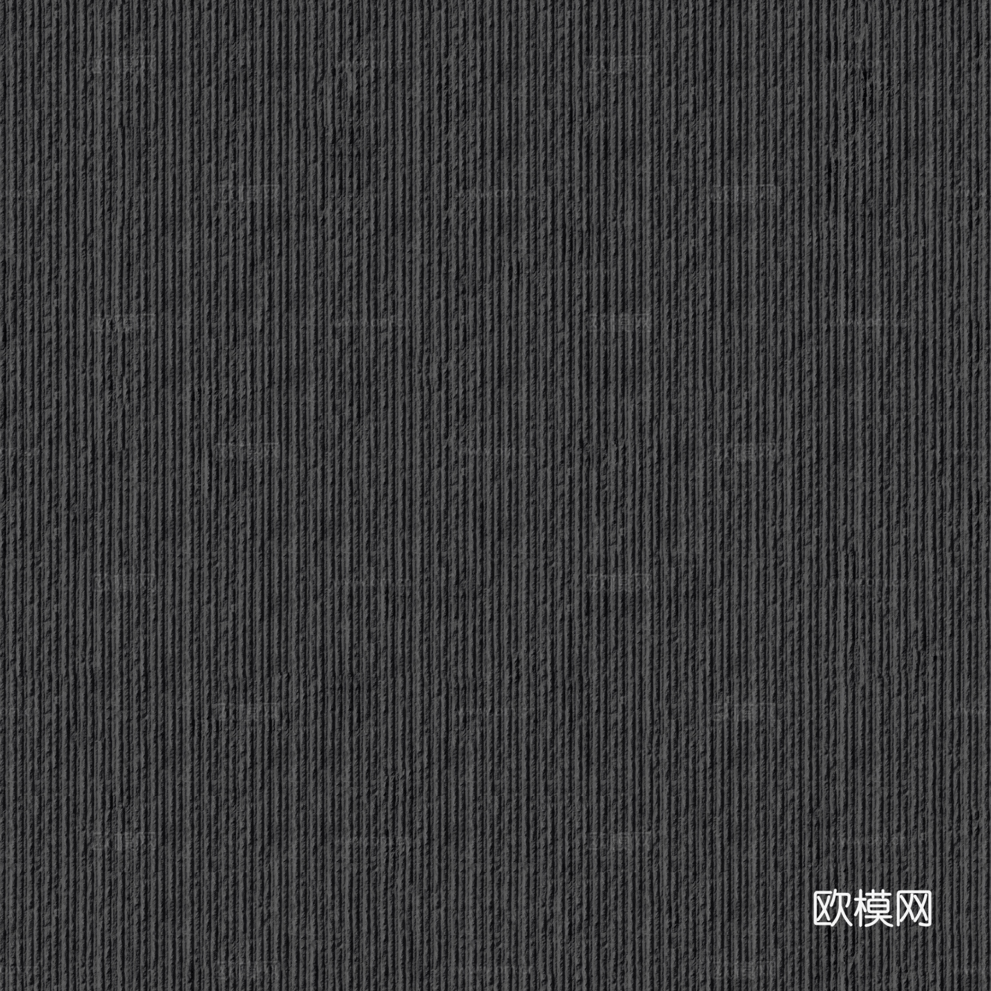 现代简约深灰色条形文化石