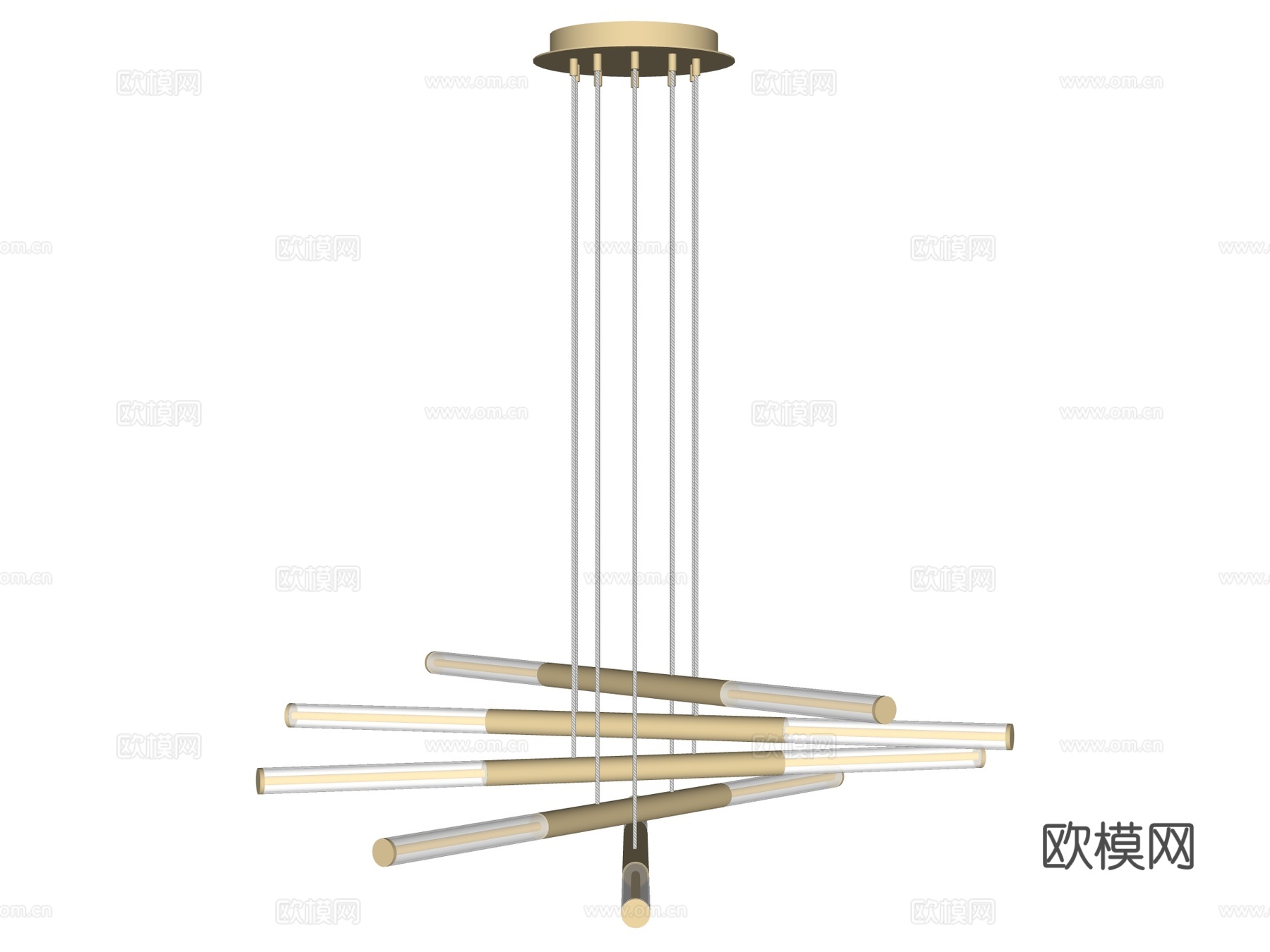吊灯 金属吊灯 玻璃吊灯 装饰灯具su模型
