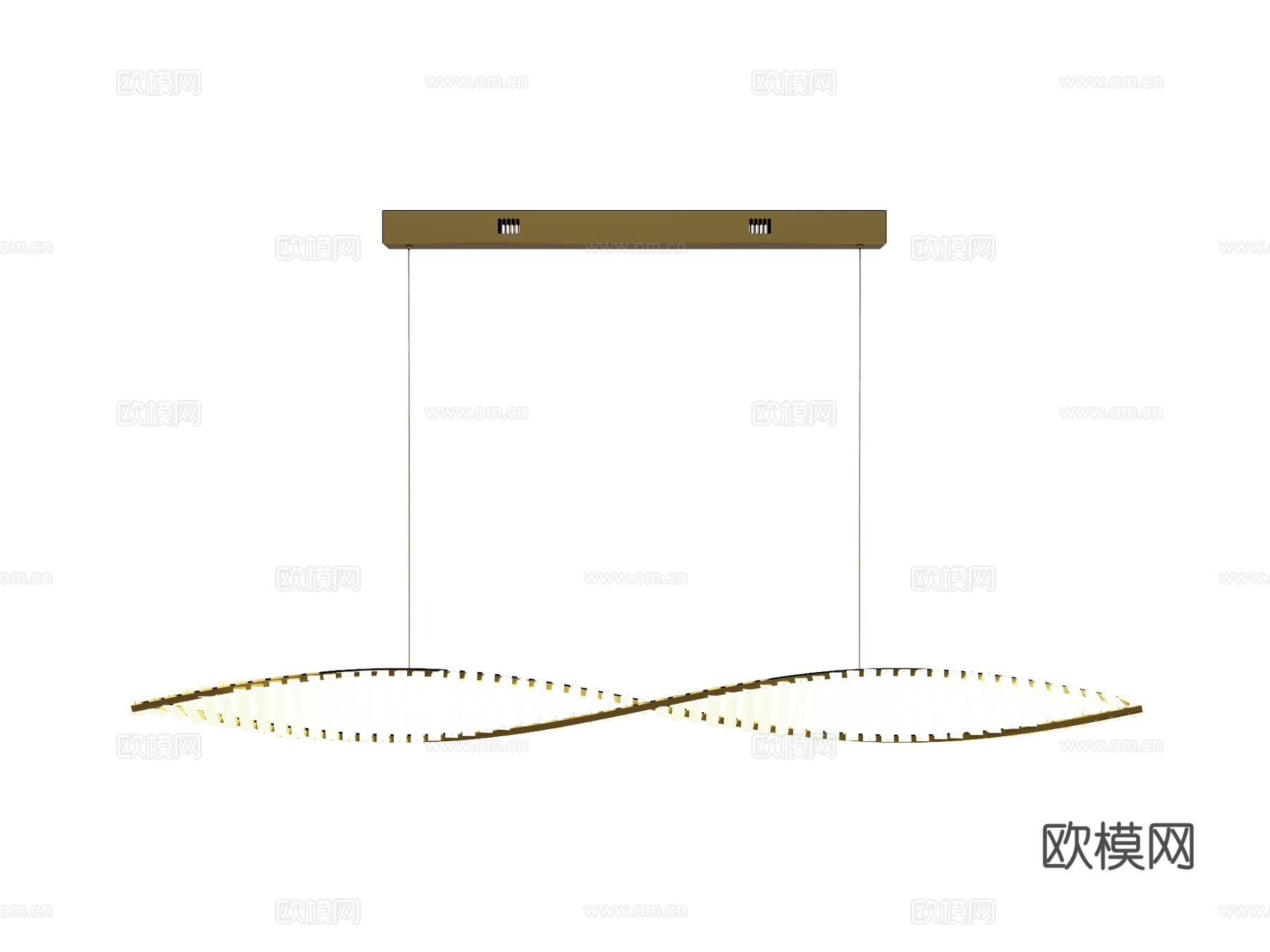 吊灯 水晶吊灯 金属吊灯 装饰灯具su模型