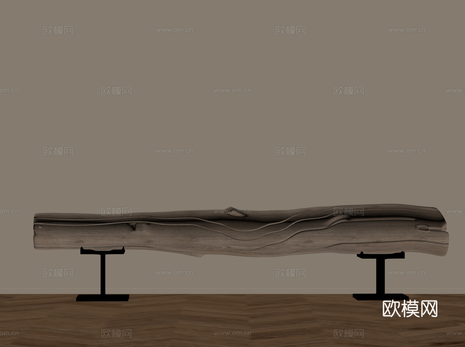 新中式换鞋凳 沙发凳su模型