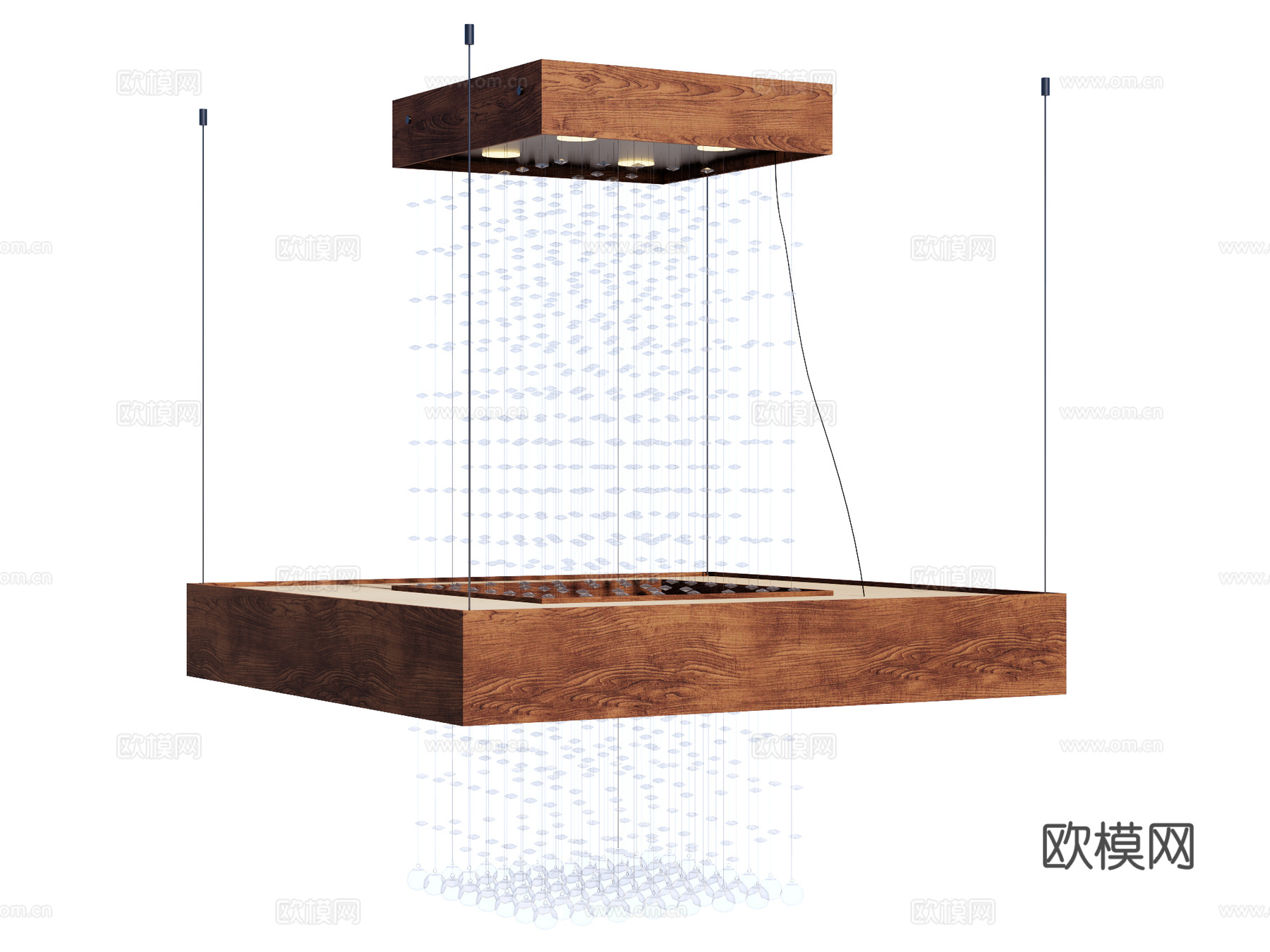 吊灯 装饰灯具su模型