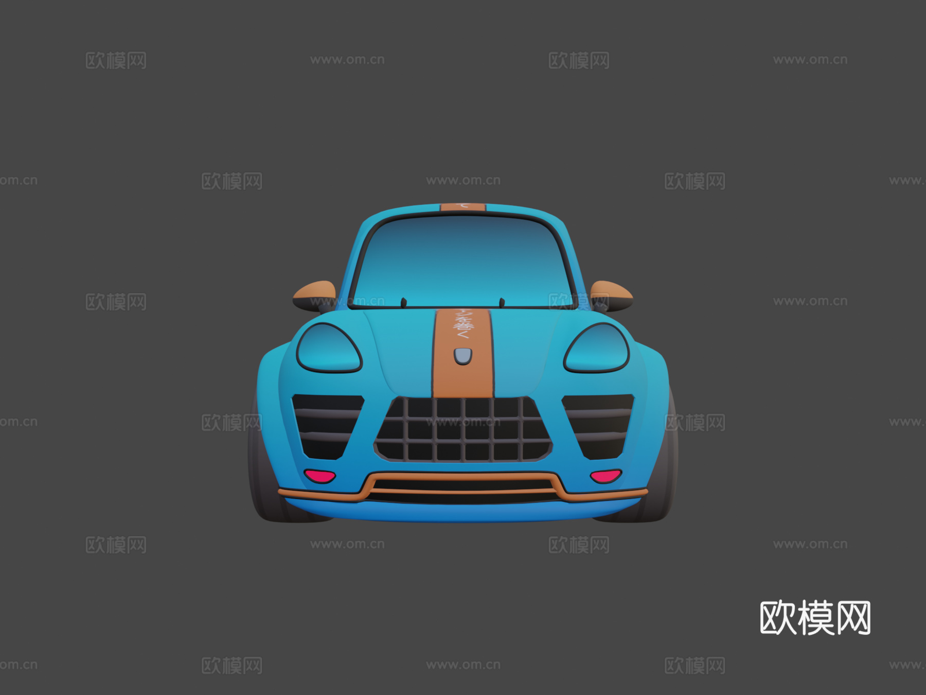 保时捷 Macan  卡班3d模型下载（渲染图5）