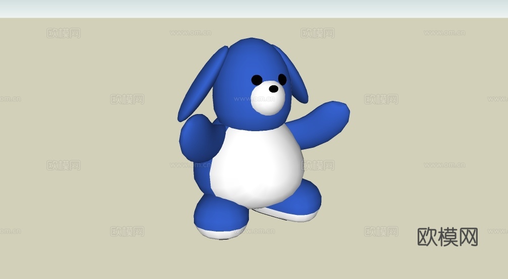 儿童游乐设施  摆件su模型