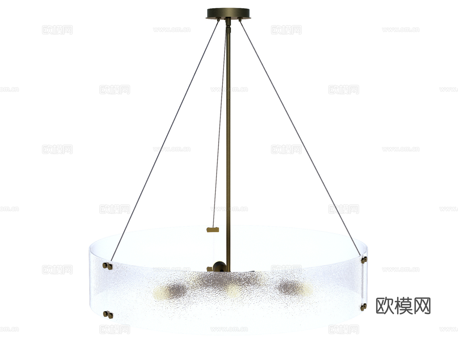吊灯 金属吊灯 玻璃吊灯 装饰灯具su模型