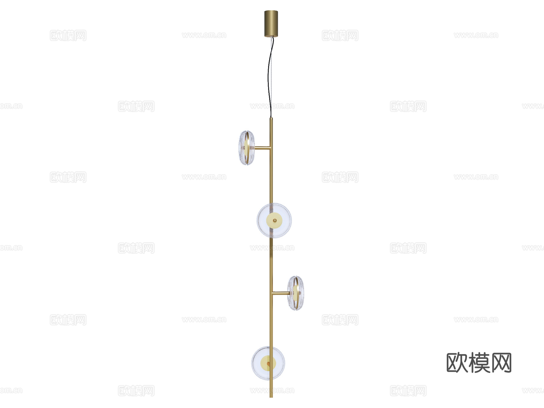吊灯 水晶吊灯 金属吊灯 装饰灯具su模型
