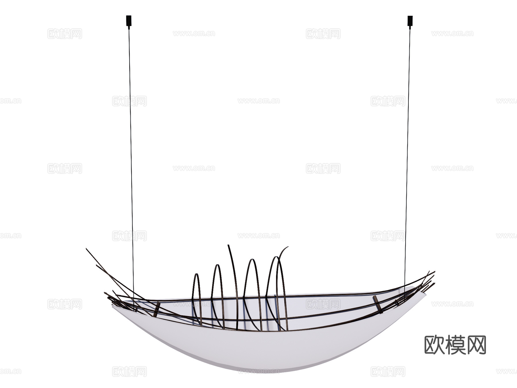 吊灯 装饰灯具su模型