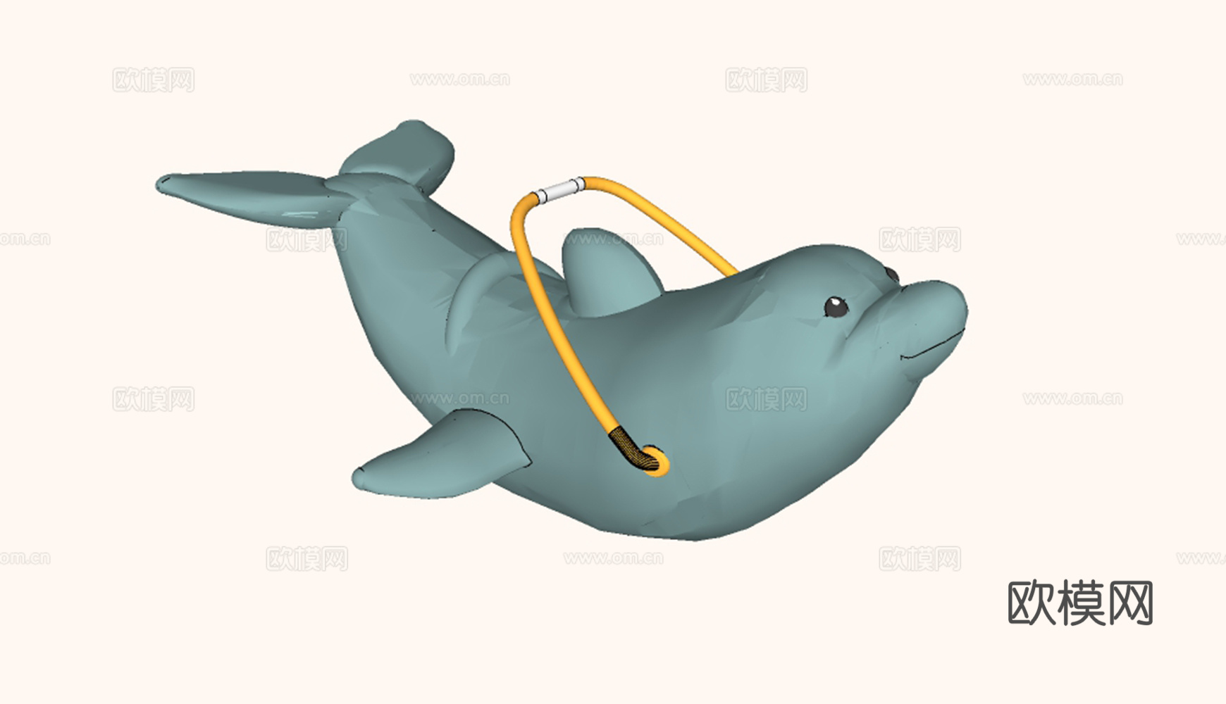 儿童游乐设施  摆件su模型