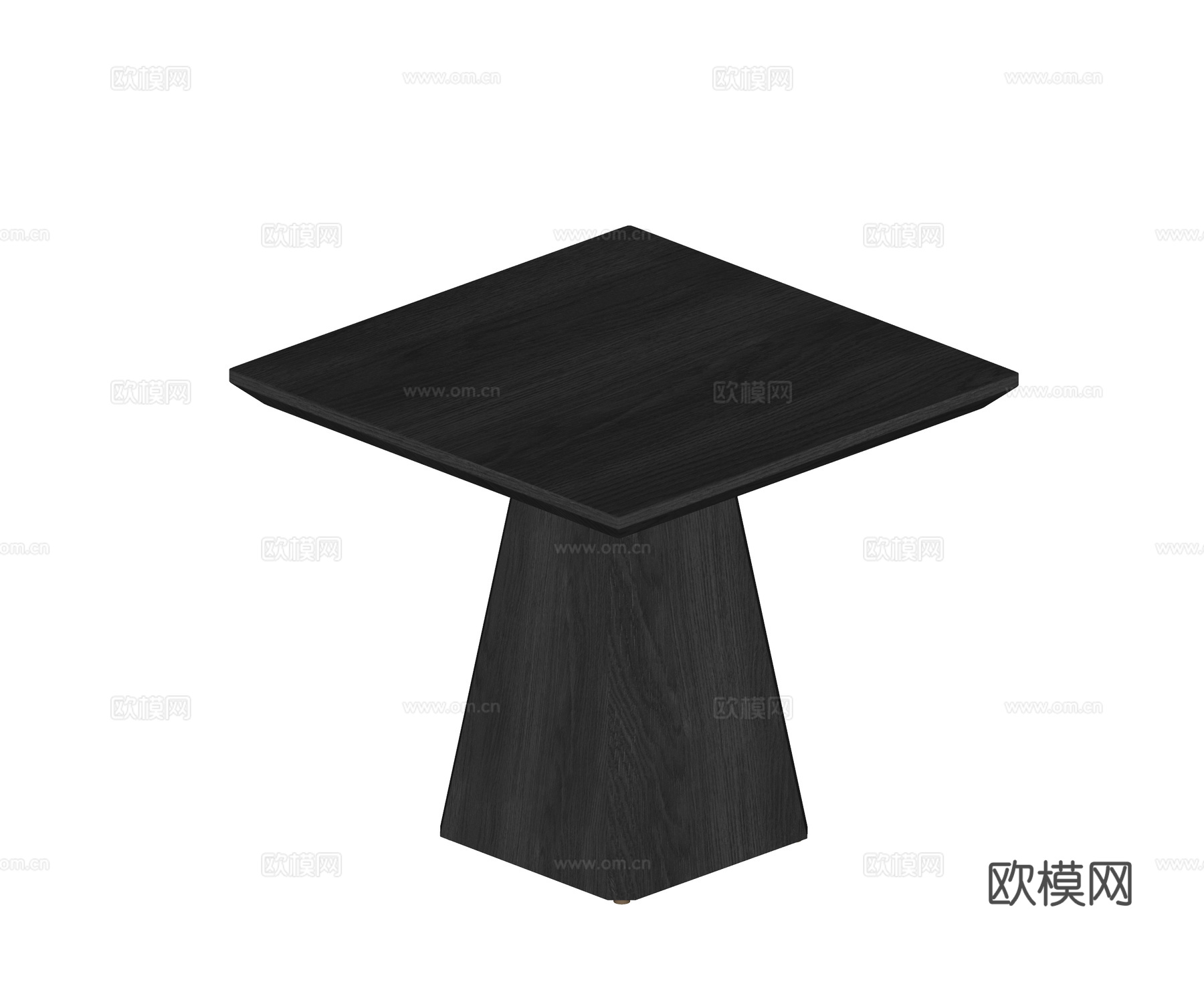 现代方桌 餐桌 洽谈桌 餐厅餐桌su模型