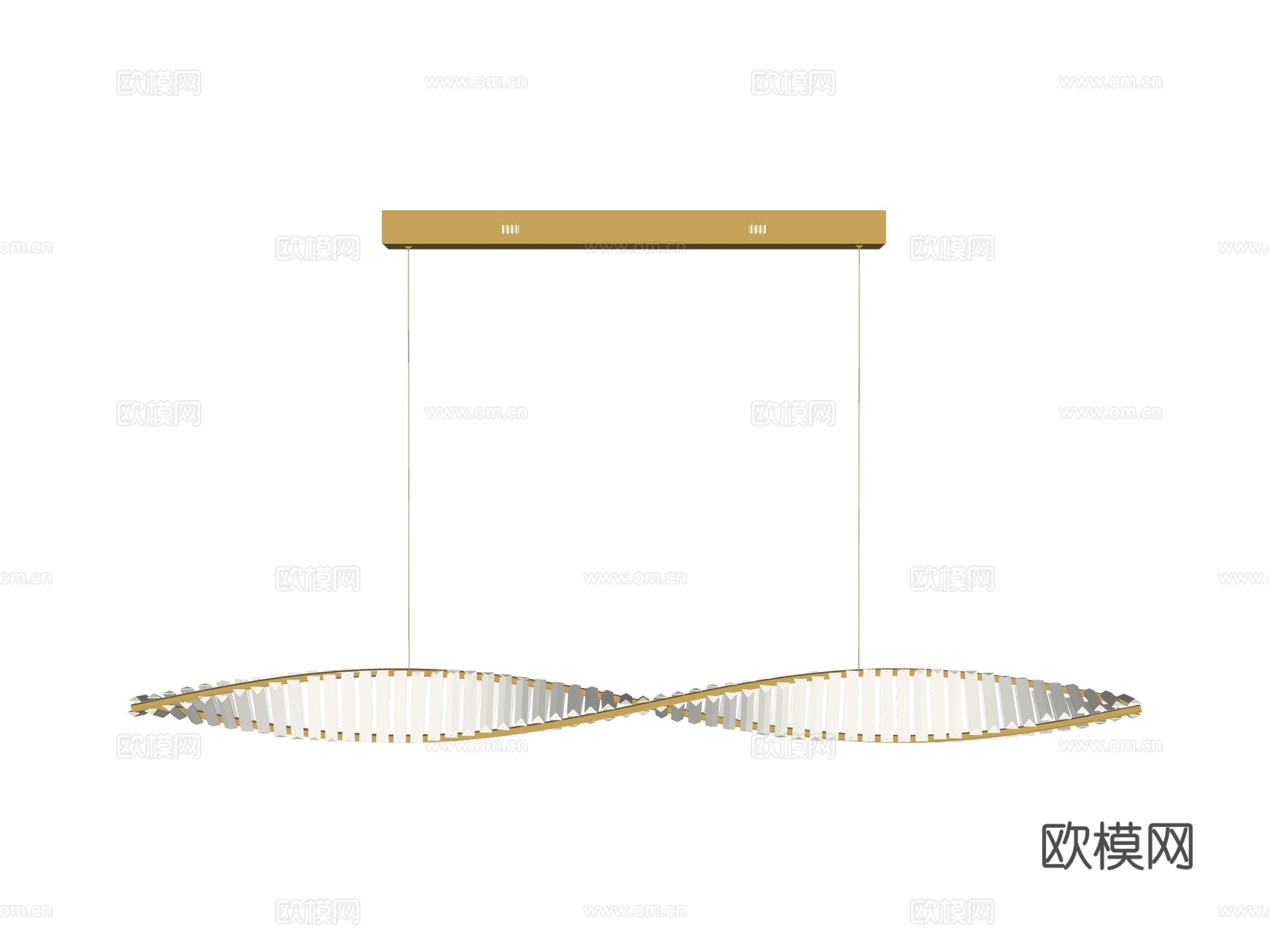 吊灯 水晶吊灯 金属吊灯 装饰灯具su模型