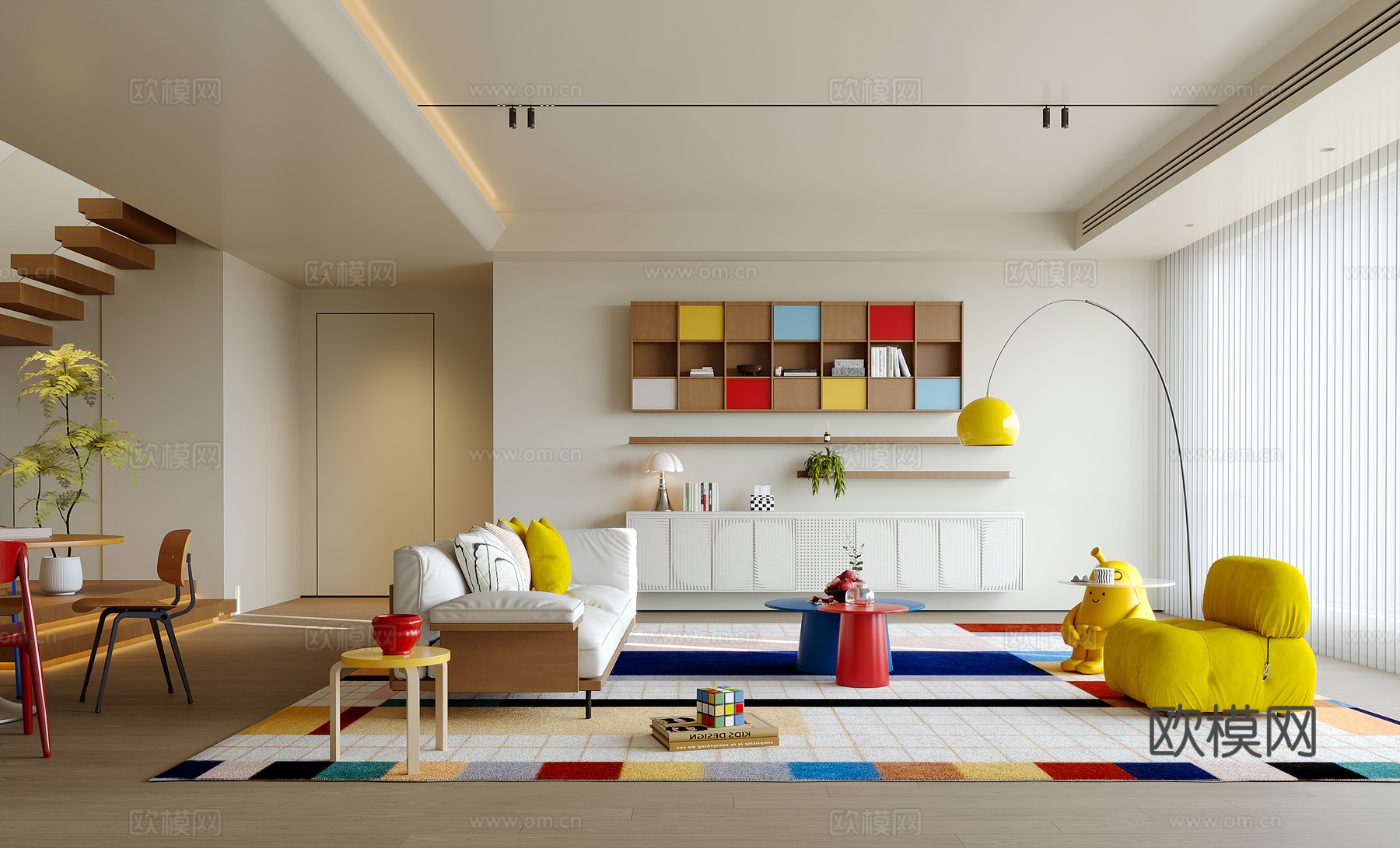 包豪斯客餐厅su模型