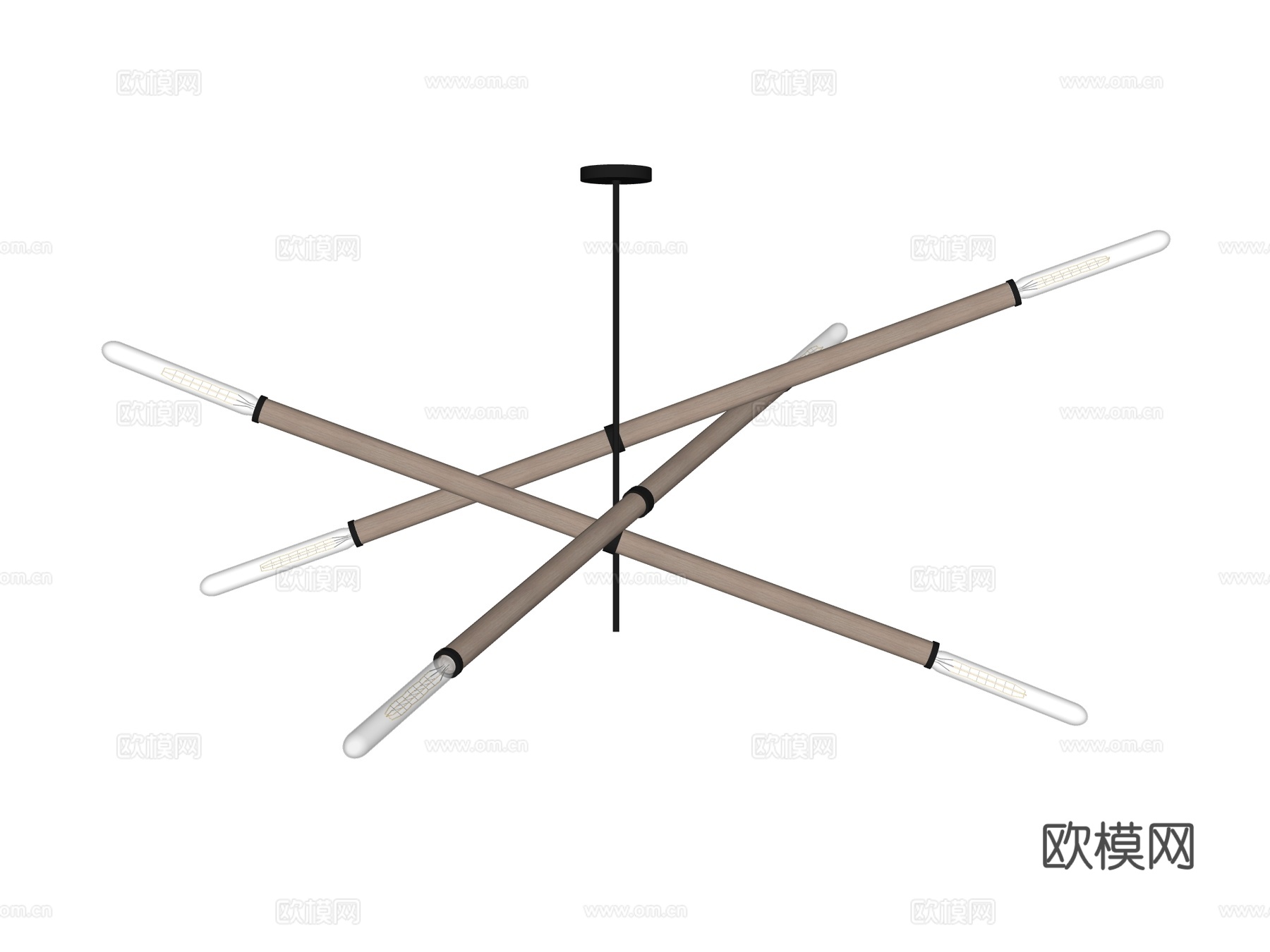 吊灯 装饰灯具su模型