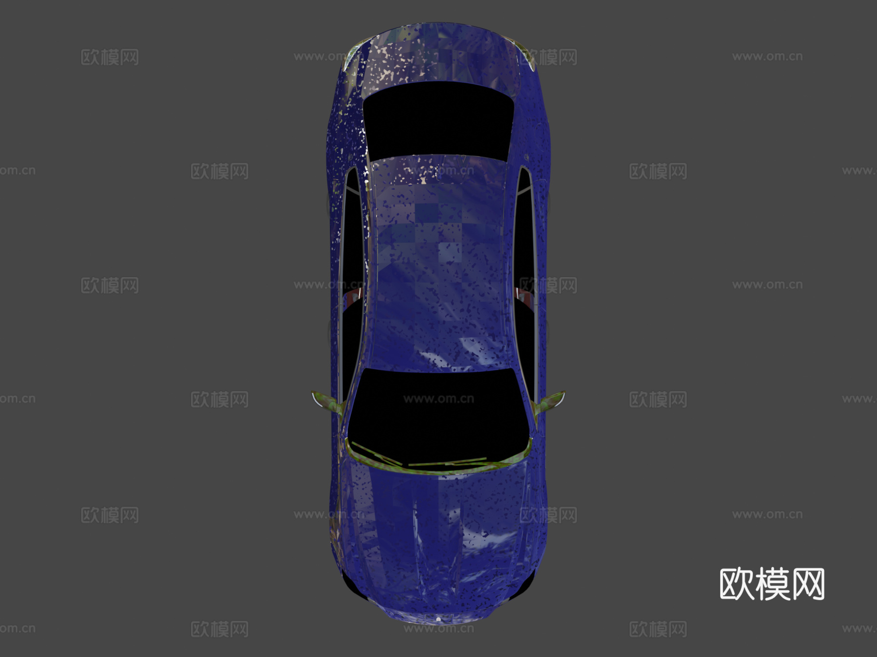 AC  玛莎拉蒂 四门轿车3d模型下载（渲染图7）