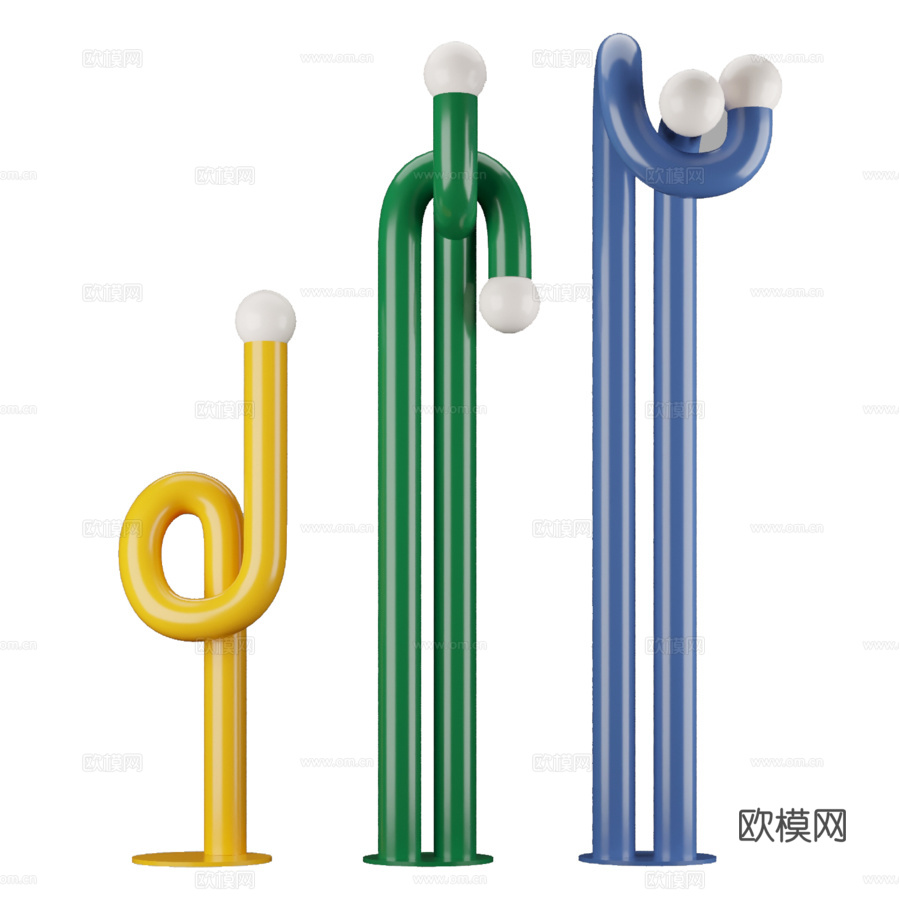 阿克塞尔·蔡的调制作品3d模型下载