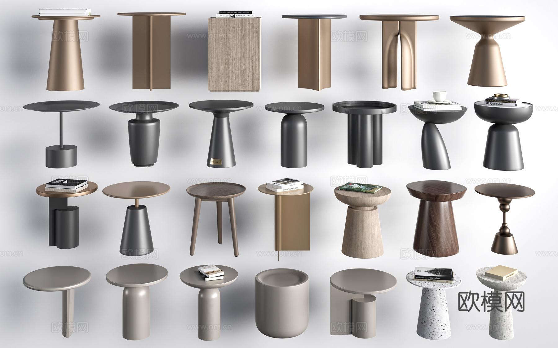 现代茶几 客厅茶几su模型