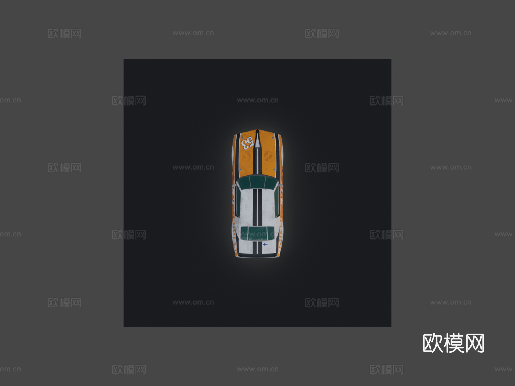 美国01  熊怪的废车大赛3d模型下载（渲染图8）