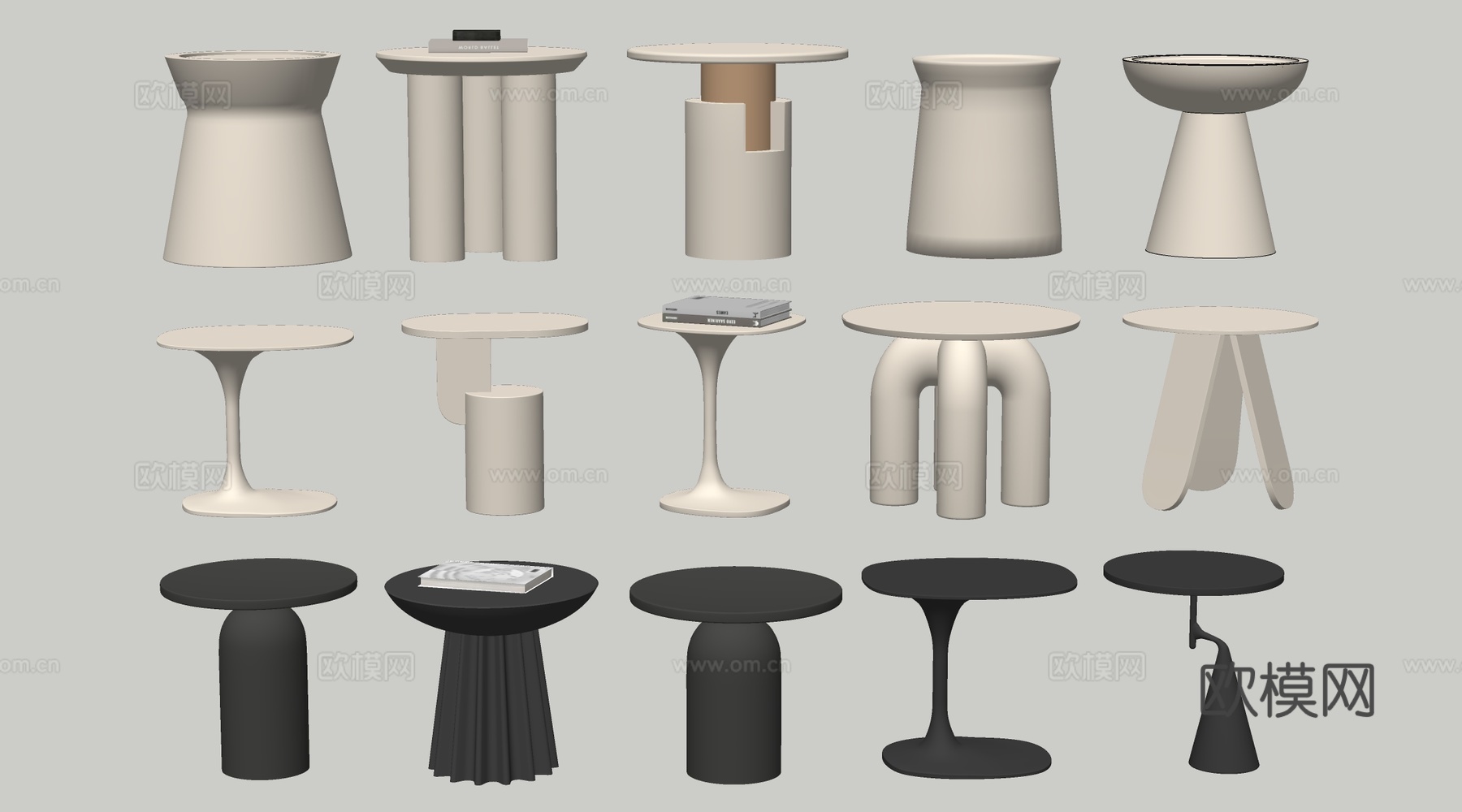 现代茶几 客厅茶几su模型