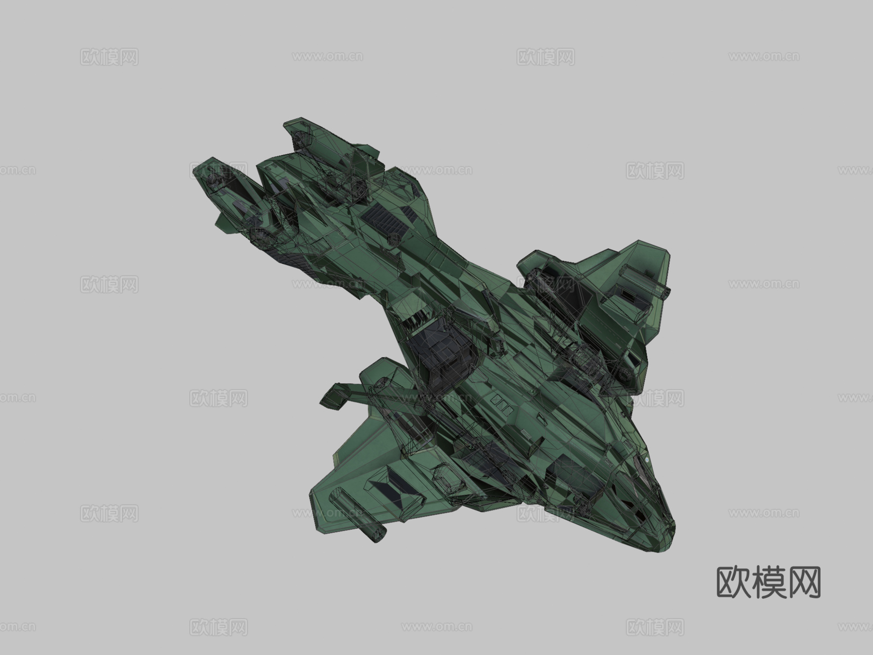 D77TC鹈鹕号3d模型下载（渲染图2）