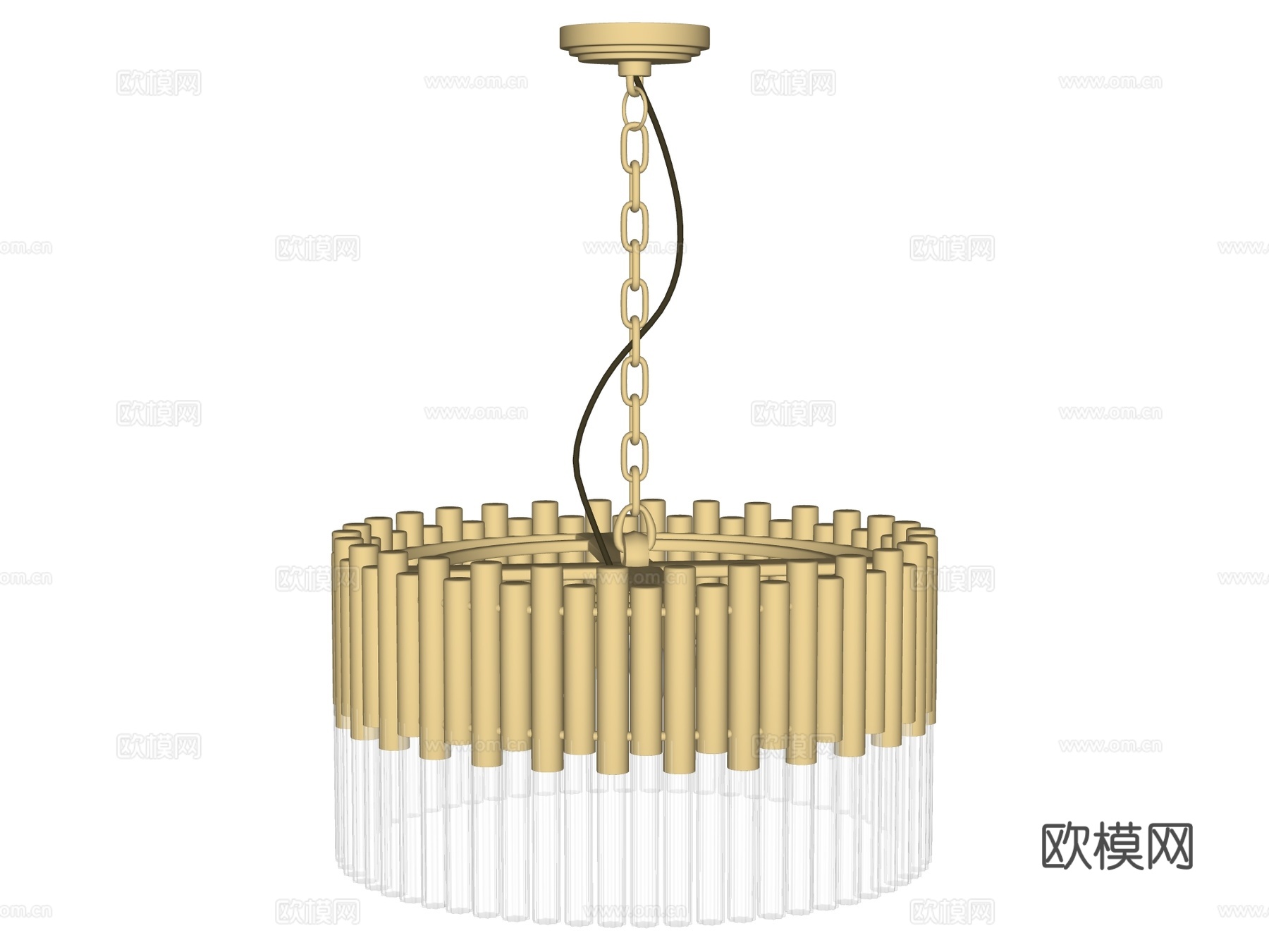 吊灯 水晶吊灯 金属吊灯 装饰灯具su模型