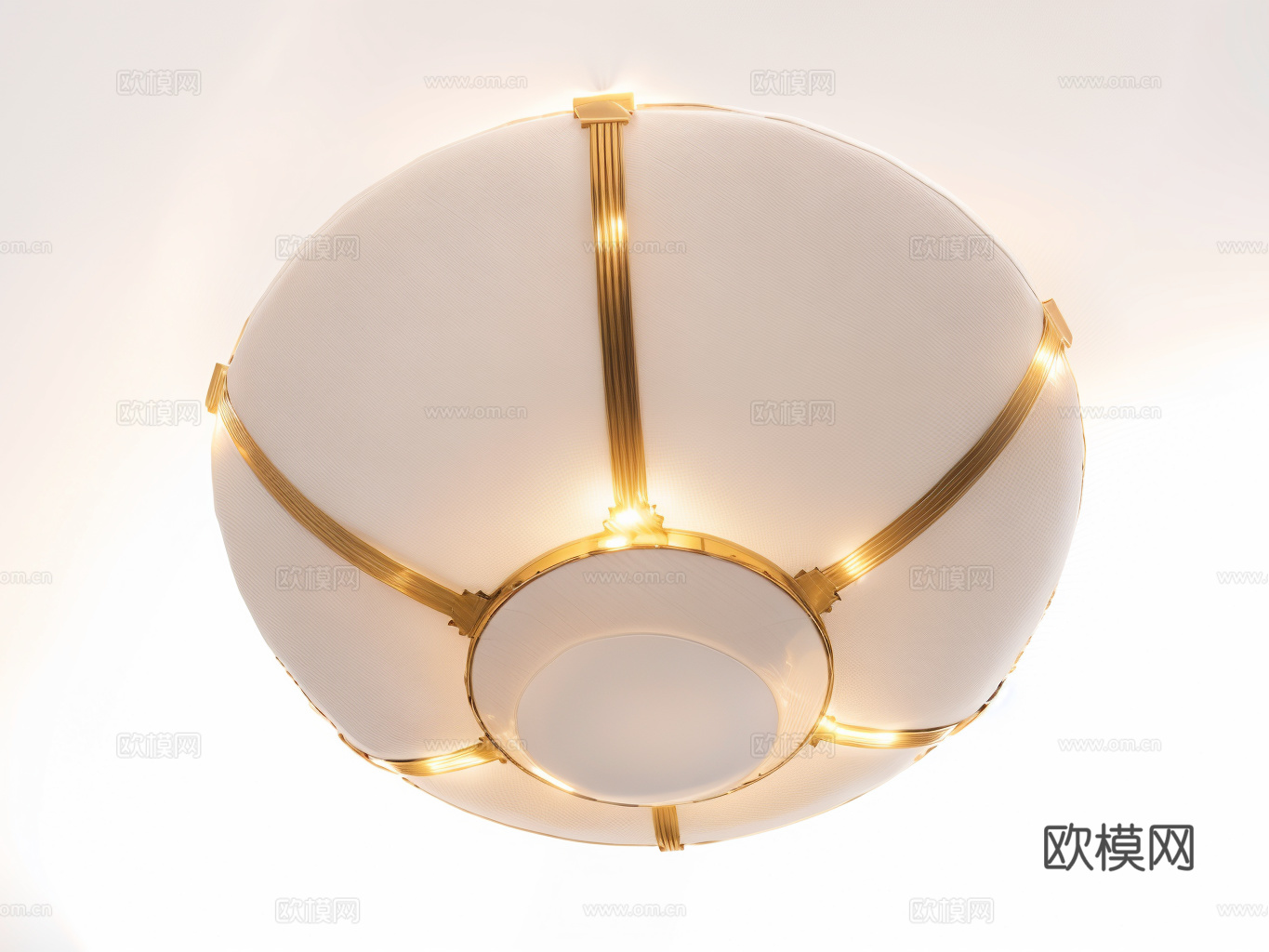 家装吸顶灯su模型