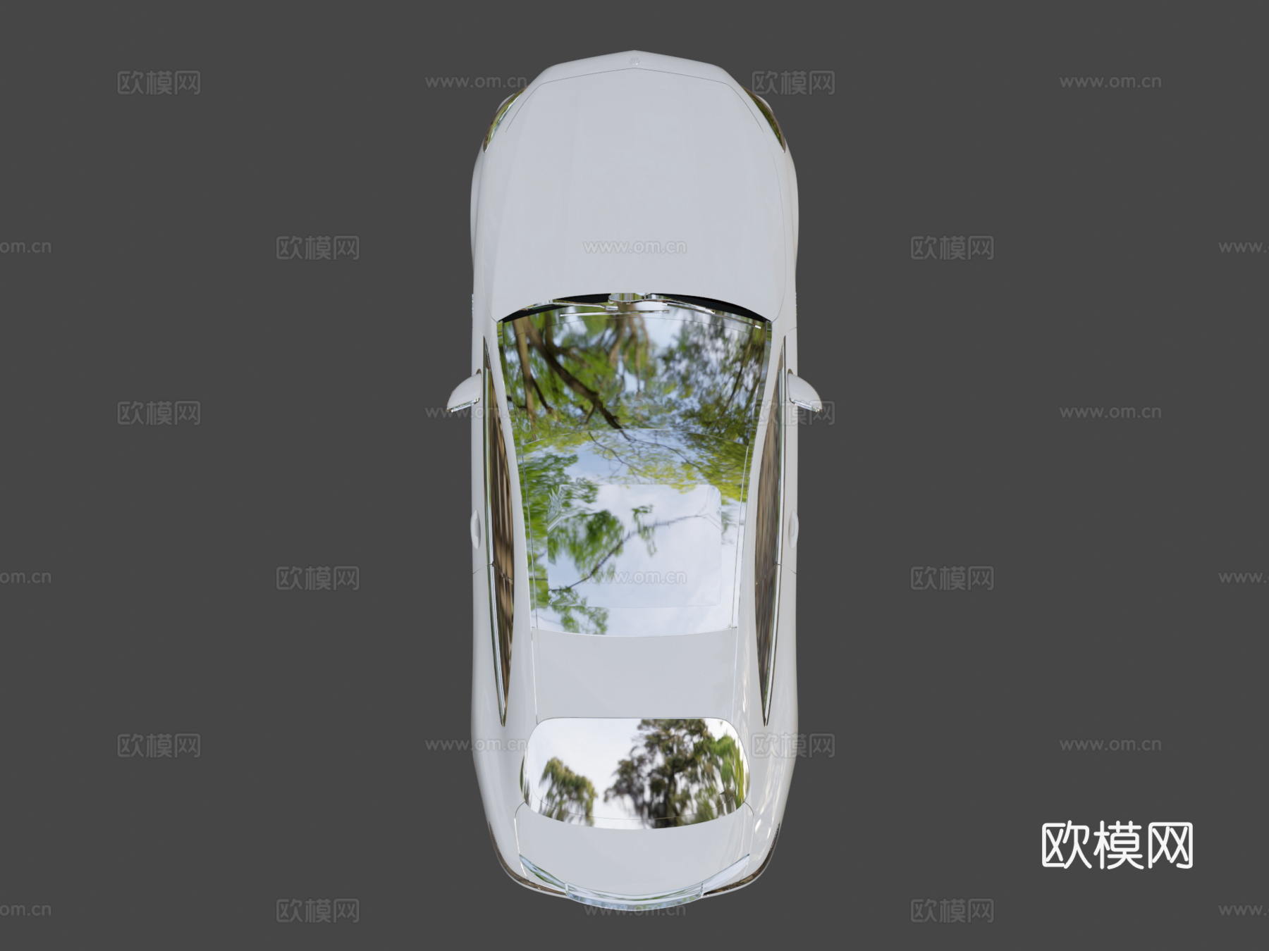 梅赛德斯奔驰s63轿跑Brabus 8003d模型下载（渲染图7）