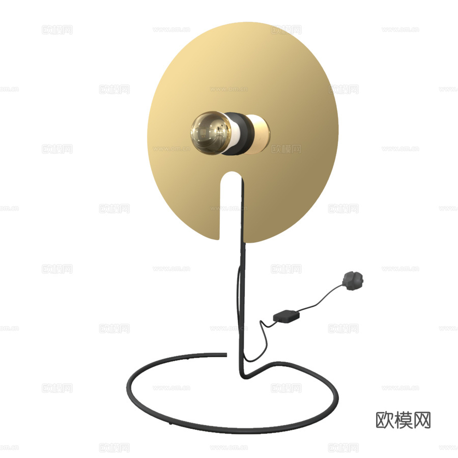 Wever &amp; Ducre Mirro台灯3d模型下载