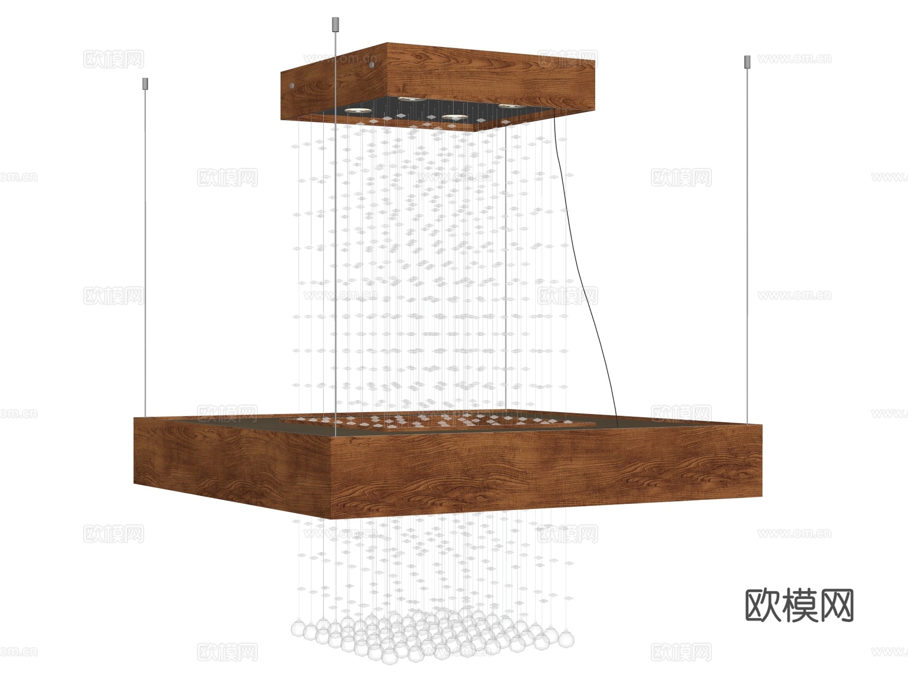 吊灯 装饰灯具su模型