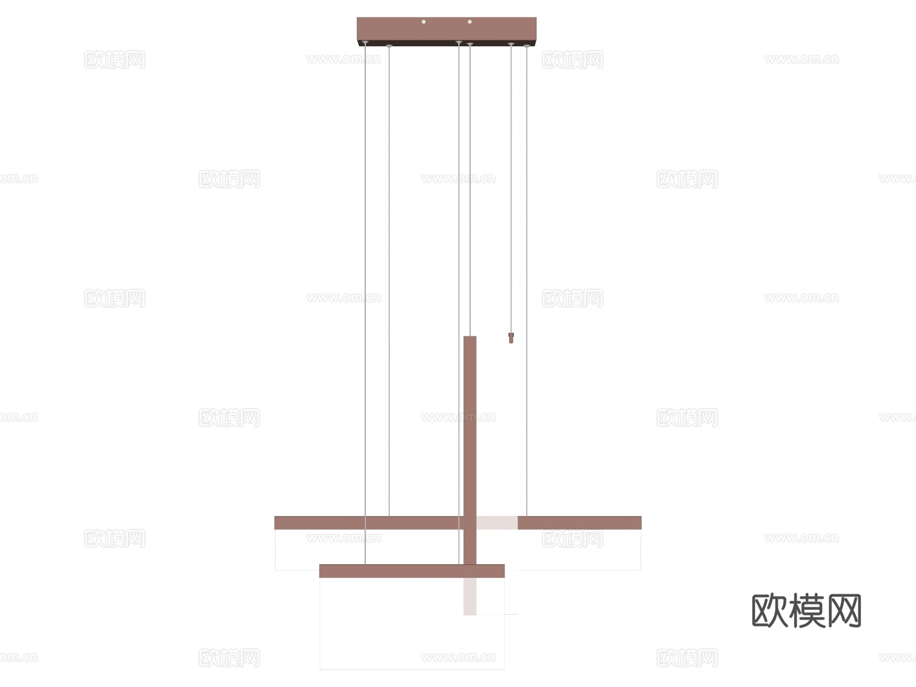 吊灯 金属吊灯 玻璃吊灯 装饰灯具su模型