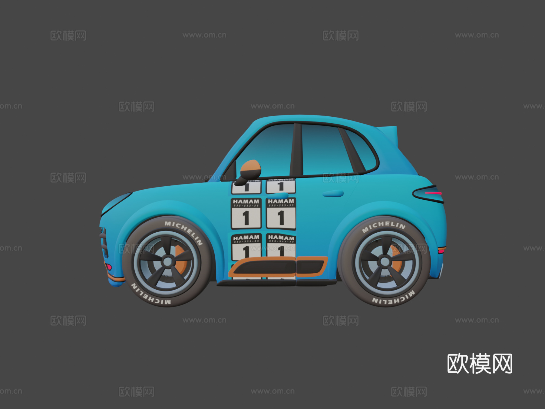 保时捷 Macan  卡班3d模型下载（渲染图7）