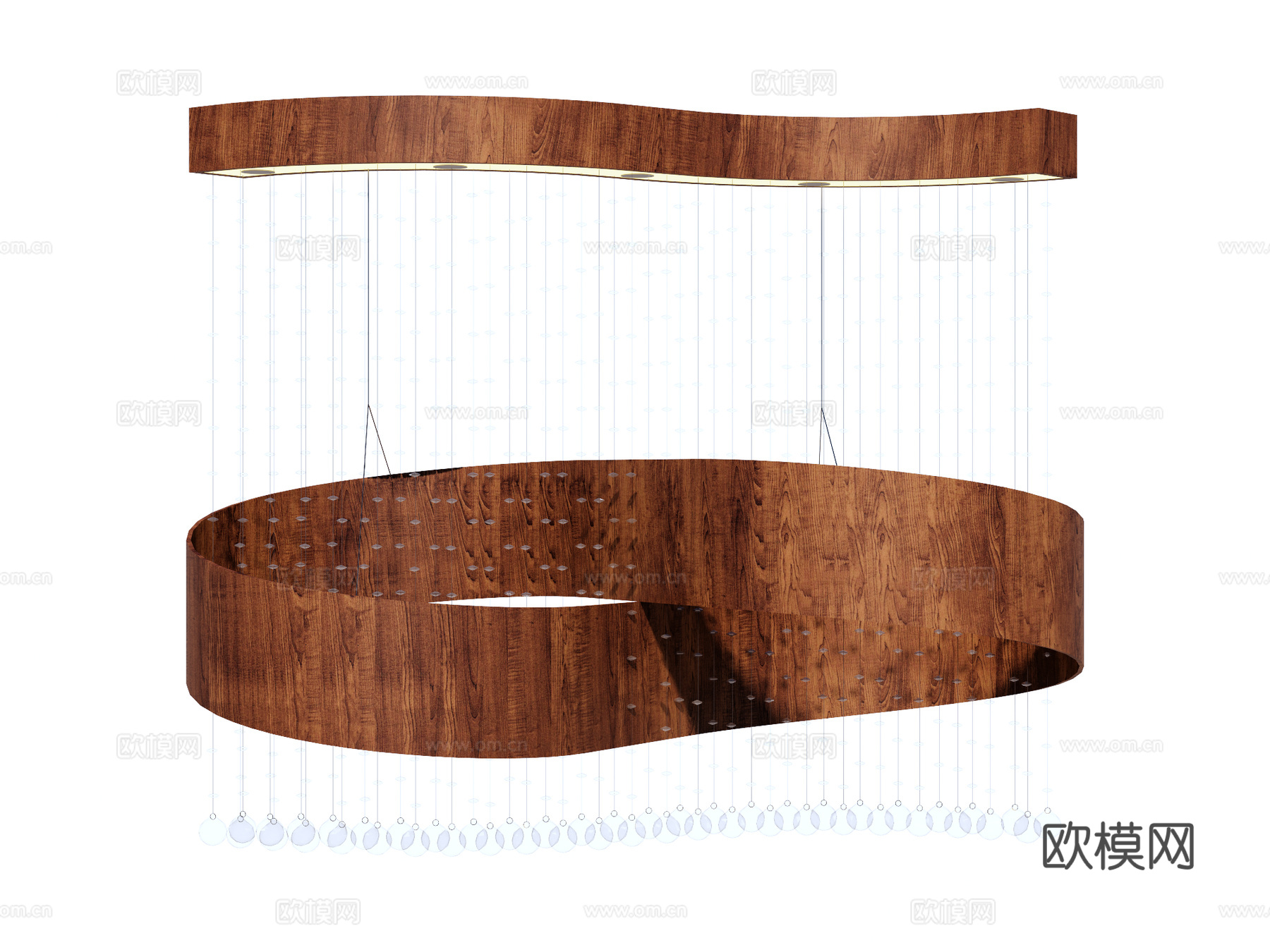 吊灯 装饰灯具su模型