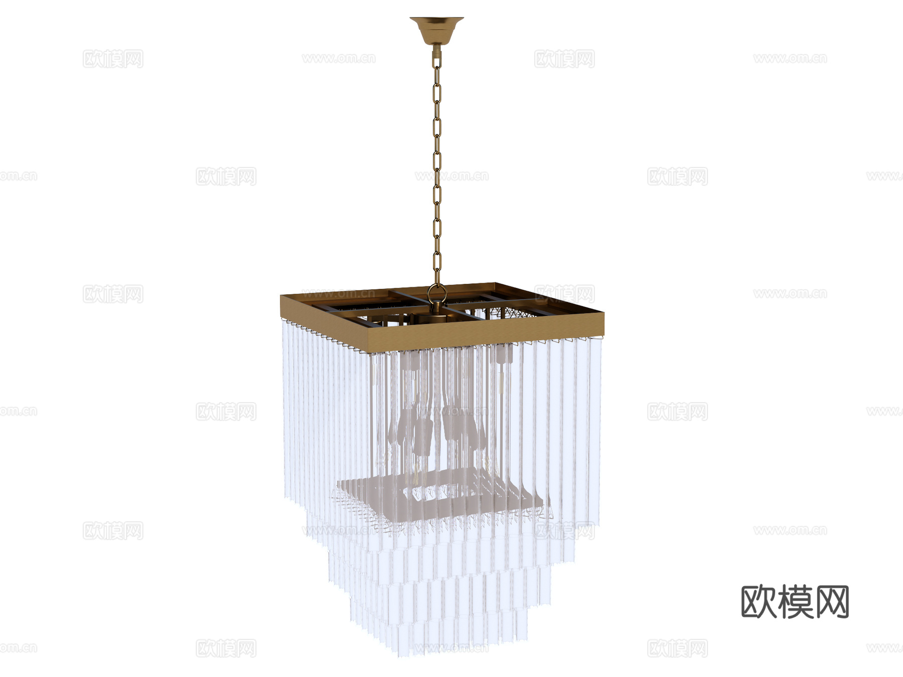 吊灯 水晶吊灯 金属吊灯 装饰灯具su模型