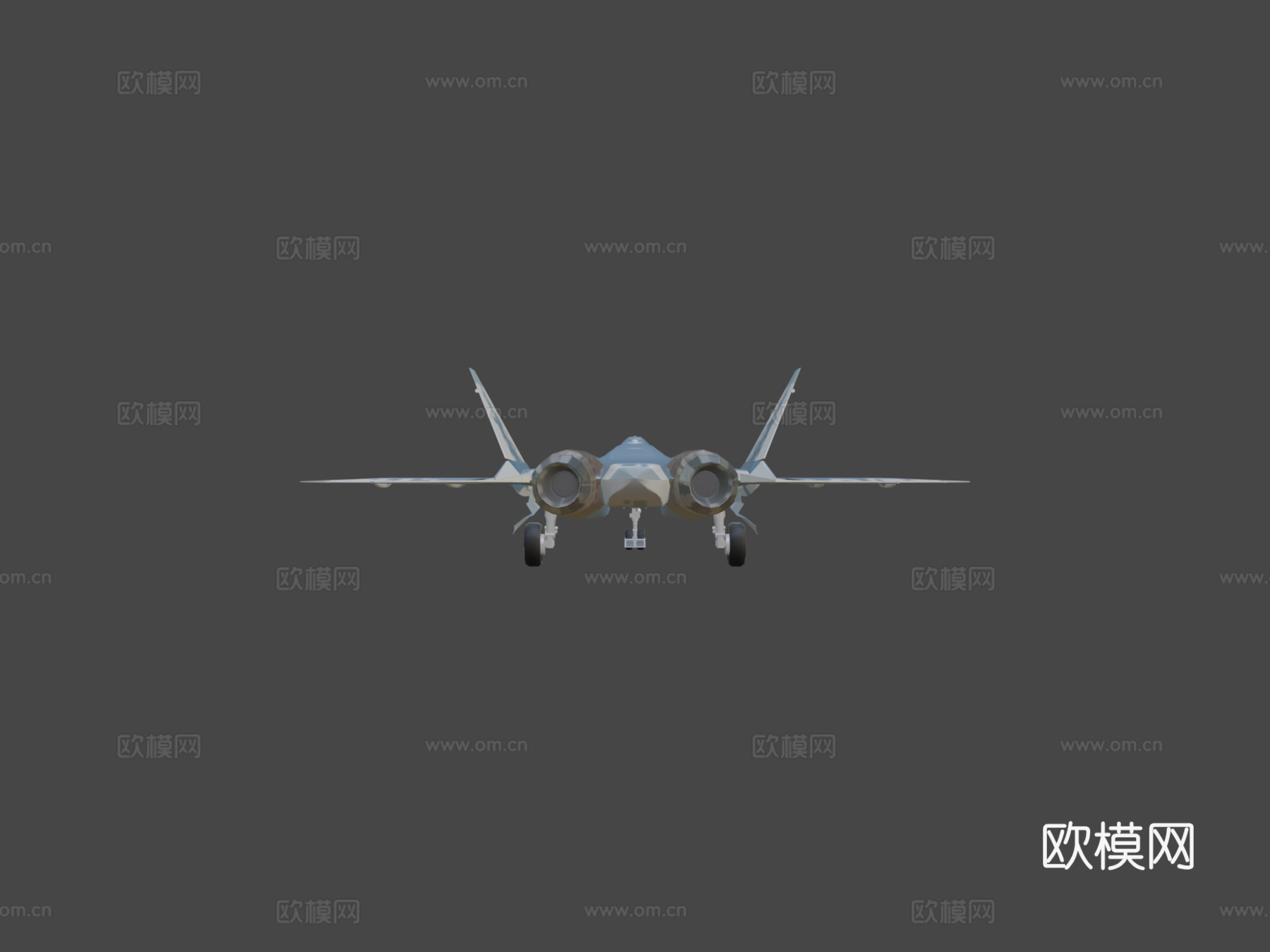 苏霍伊Su573d模型下载（渲染图5）